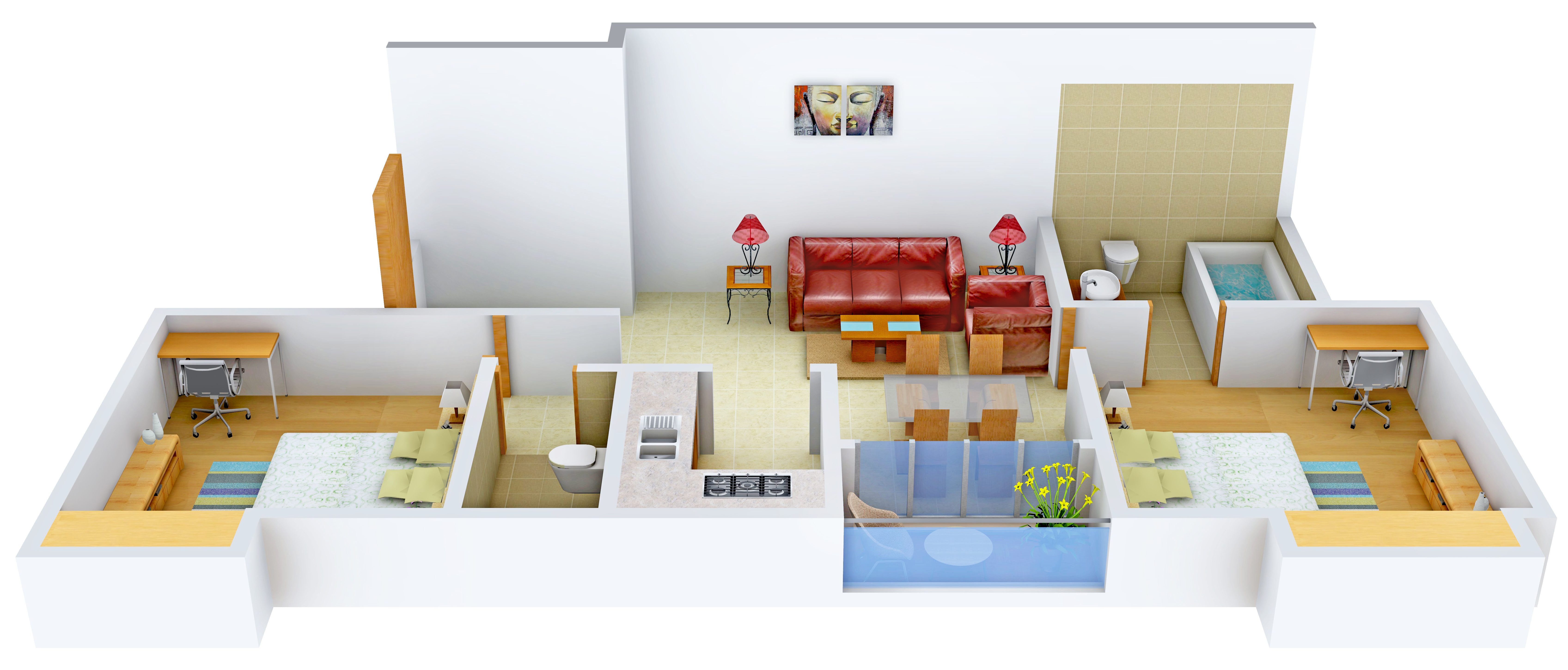 3DFloorPlan of Prudent Habitat