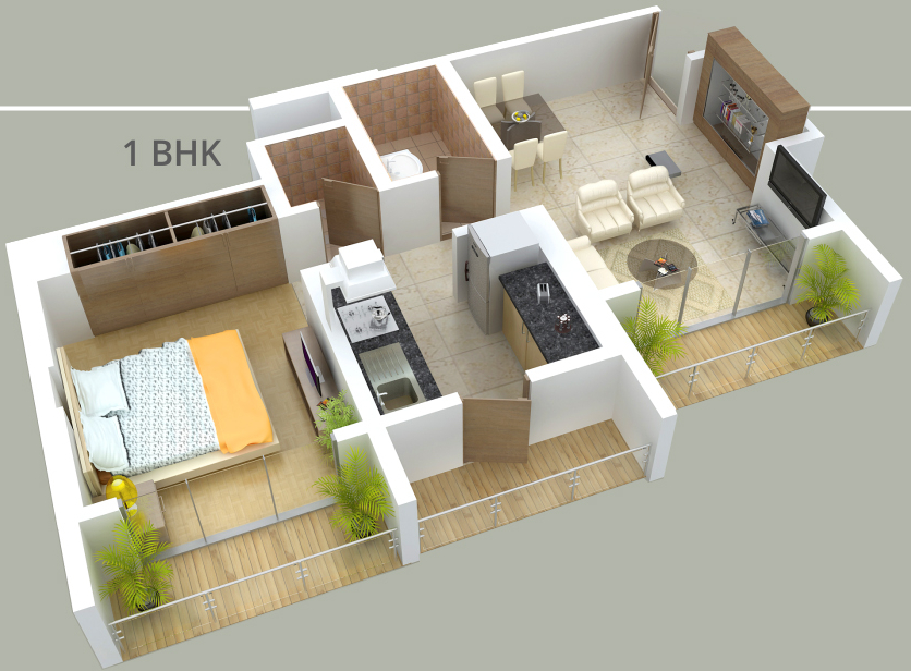 3DFloorPlan of MM Valley C1