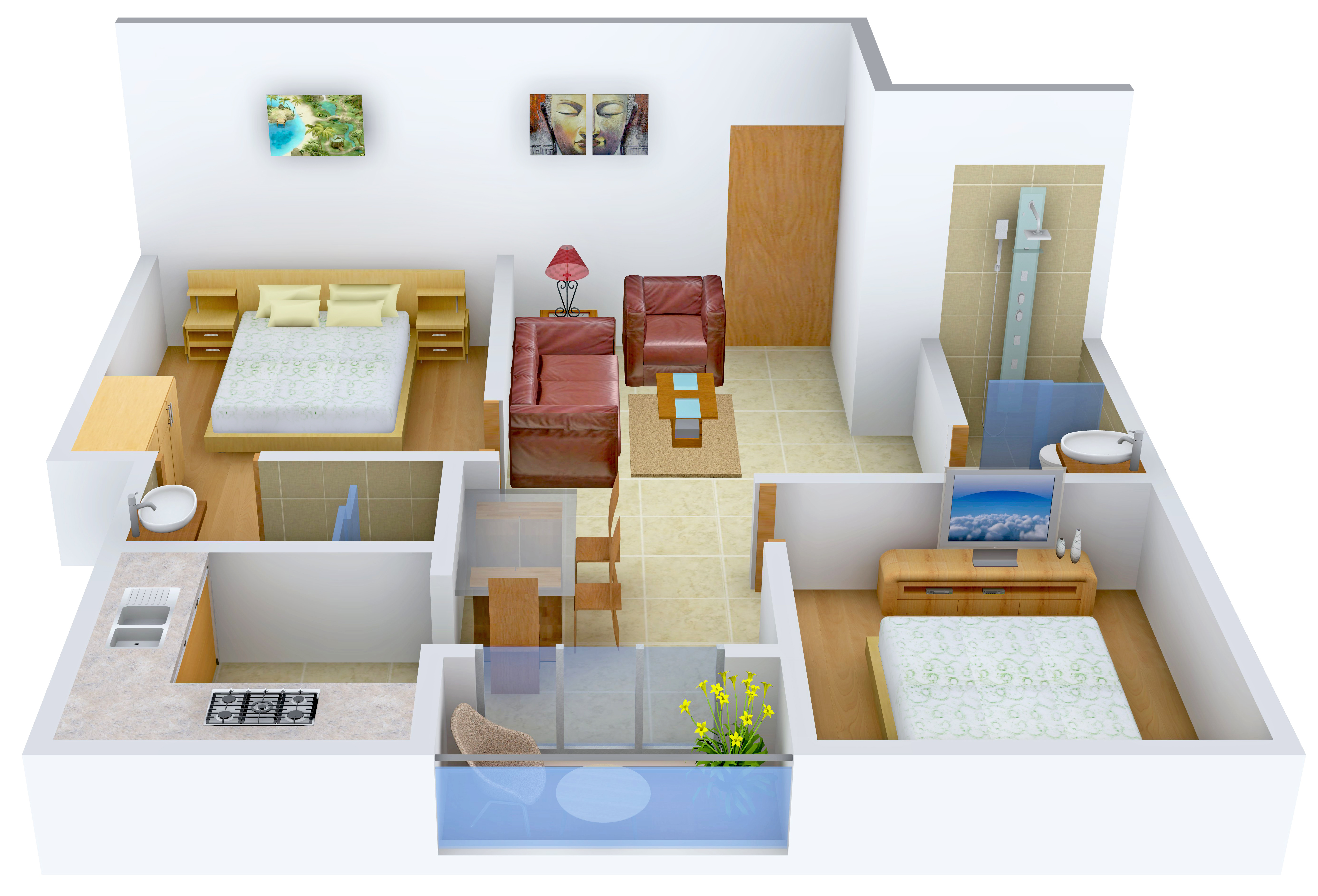 3DFloorPlan of Opera Fortune