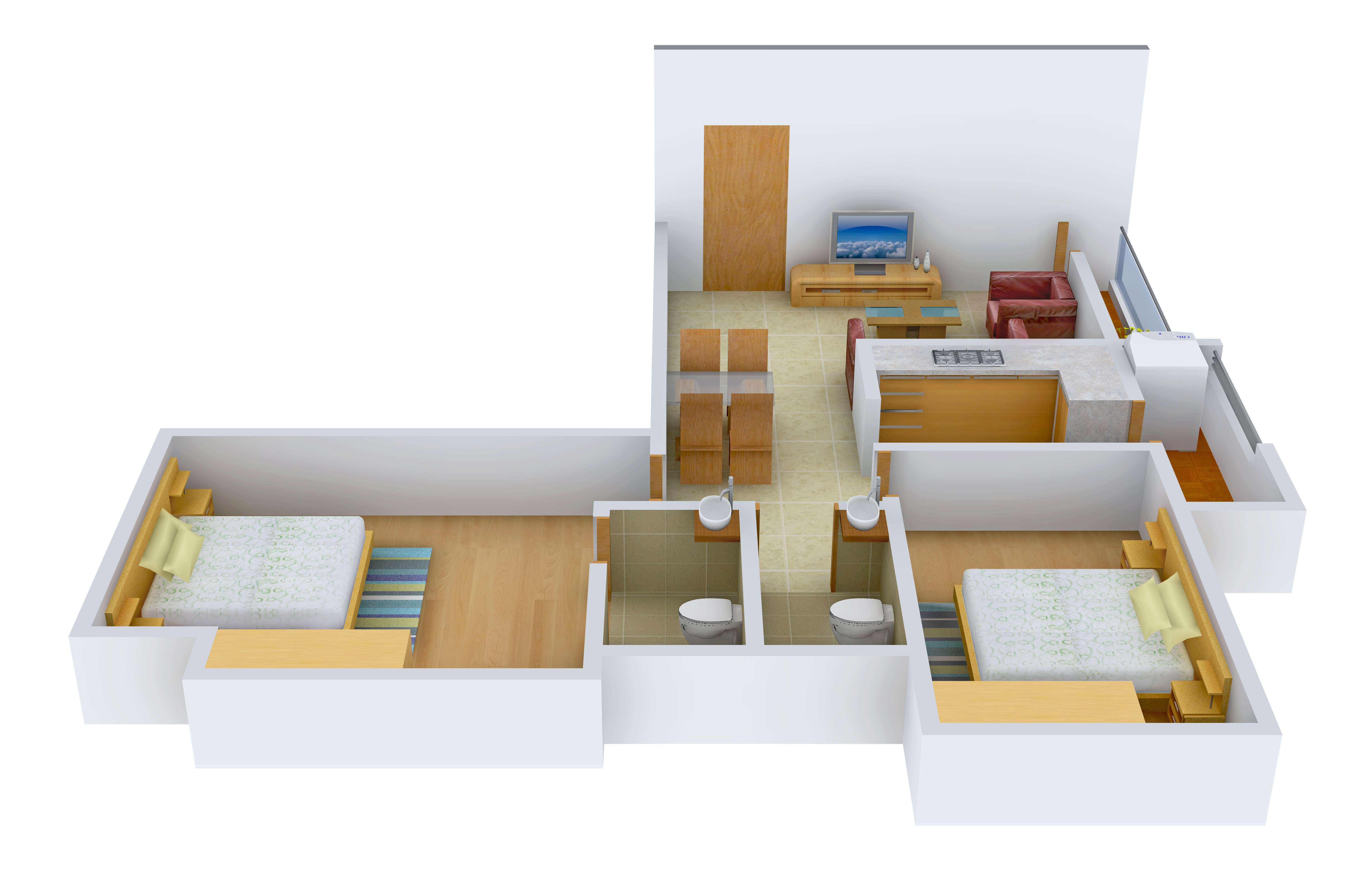 3DFloorPlan of Opera Fortune