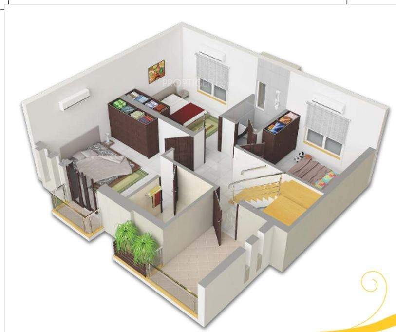 3DFloorPlan of Pacifica San Tropez