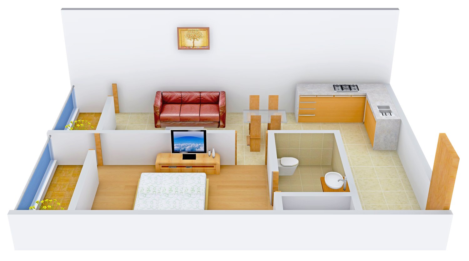 3DFloorPlan of Sri Sharavati