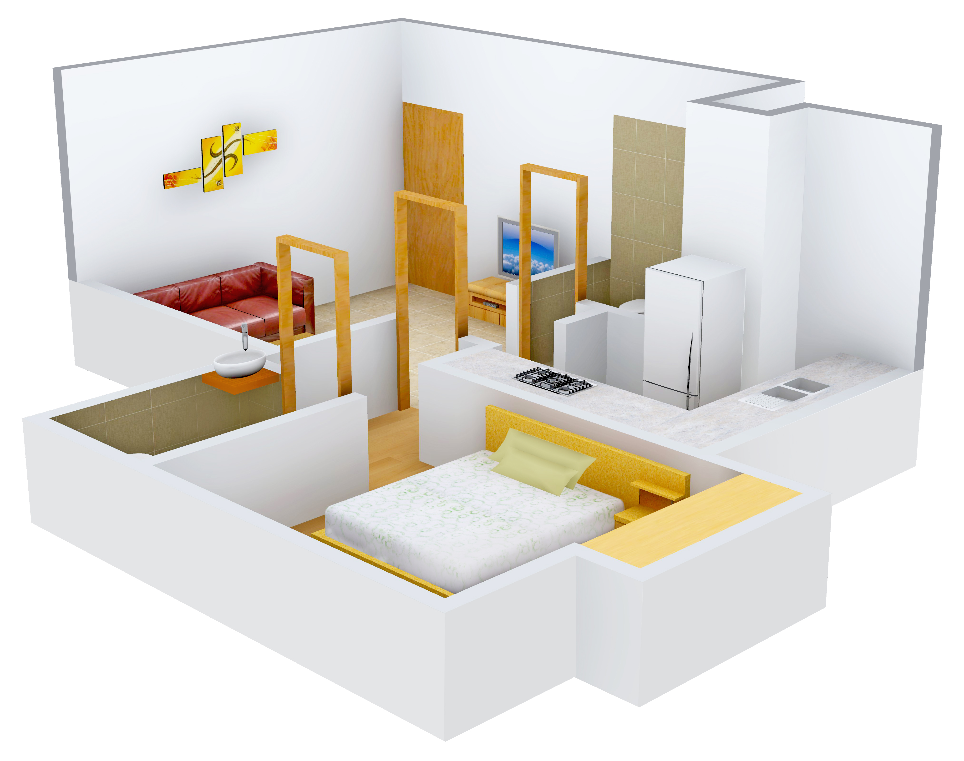 3DFloorPlan of DSS Mahavir Estella C D
