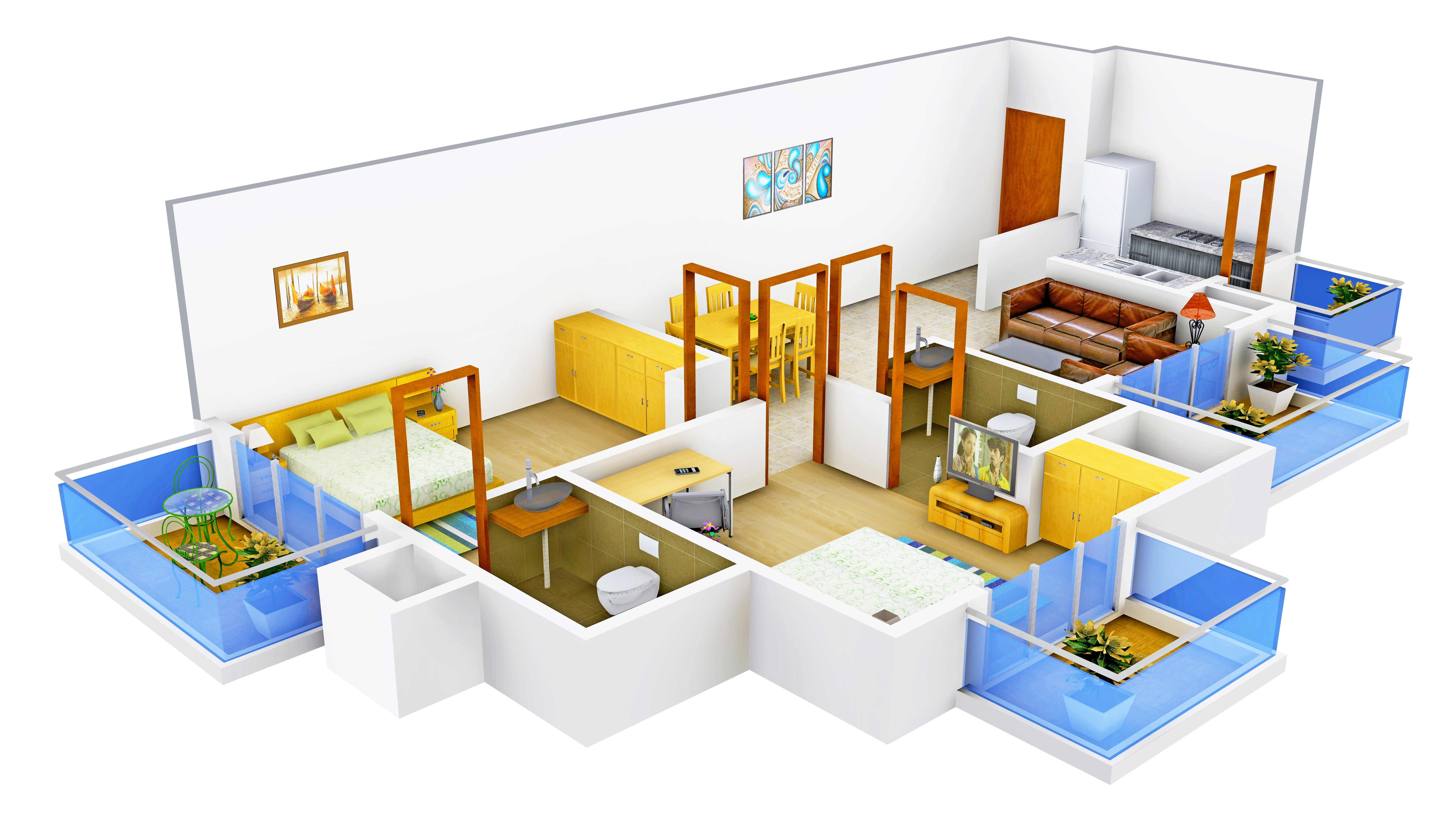 3DFloorPlan of CHD Vann