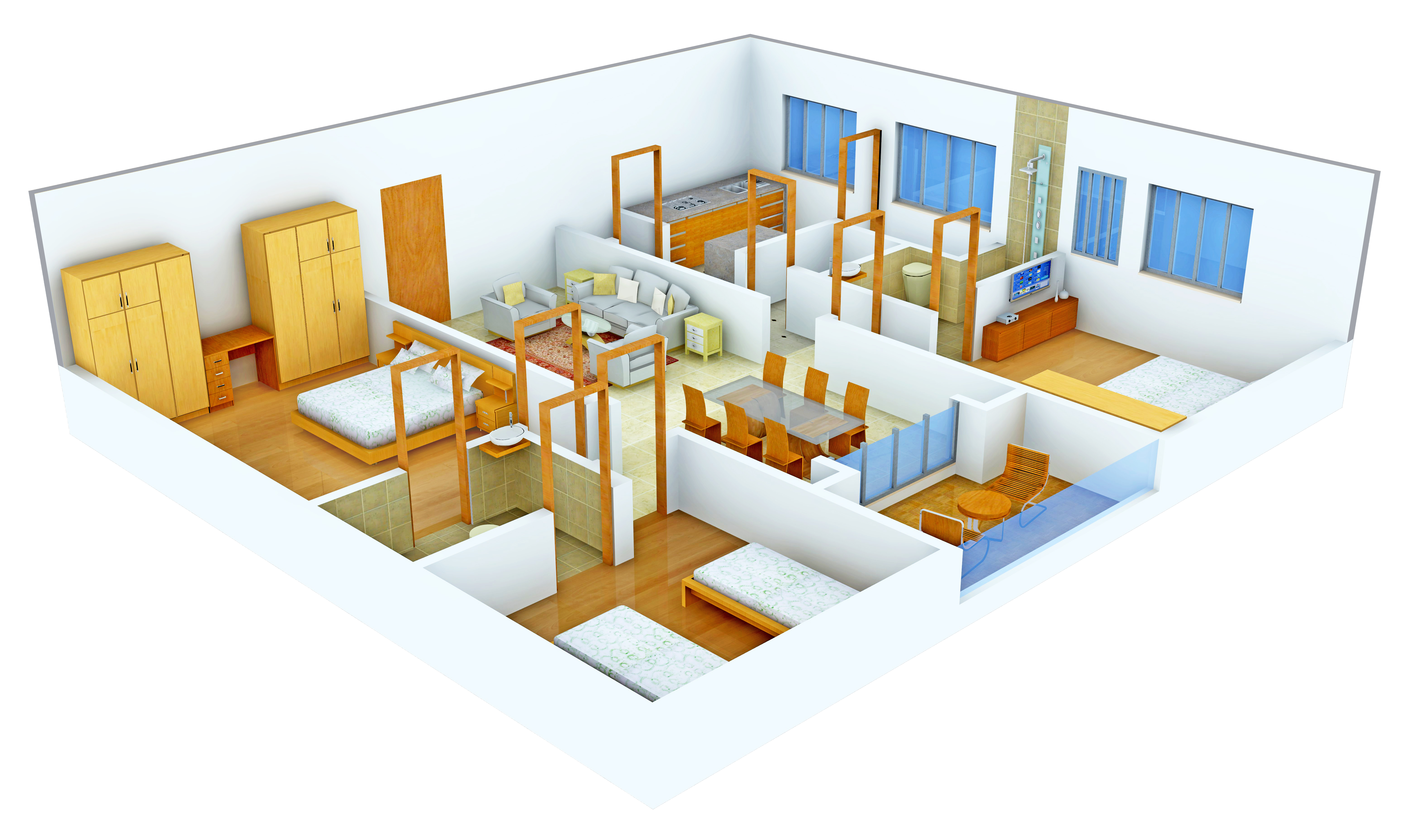 3DFloorPlan of SVC Tree Walk