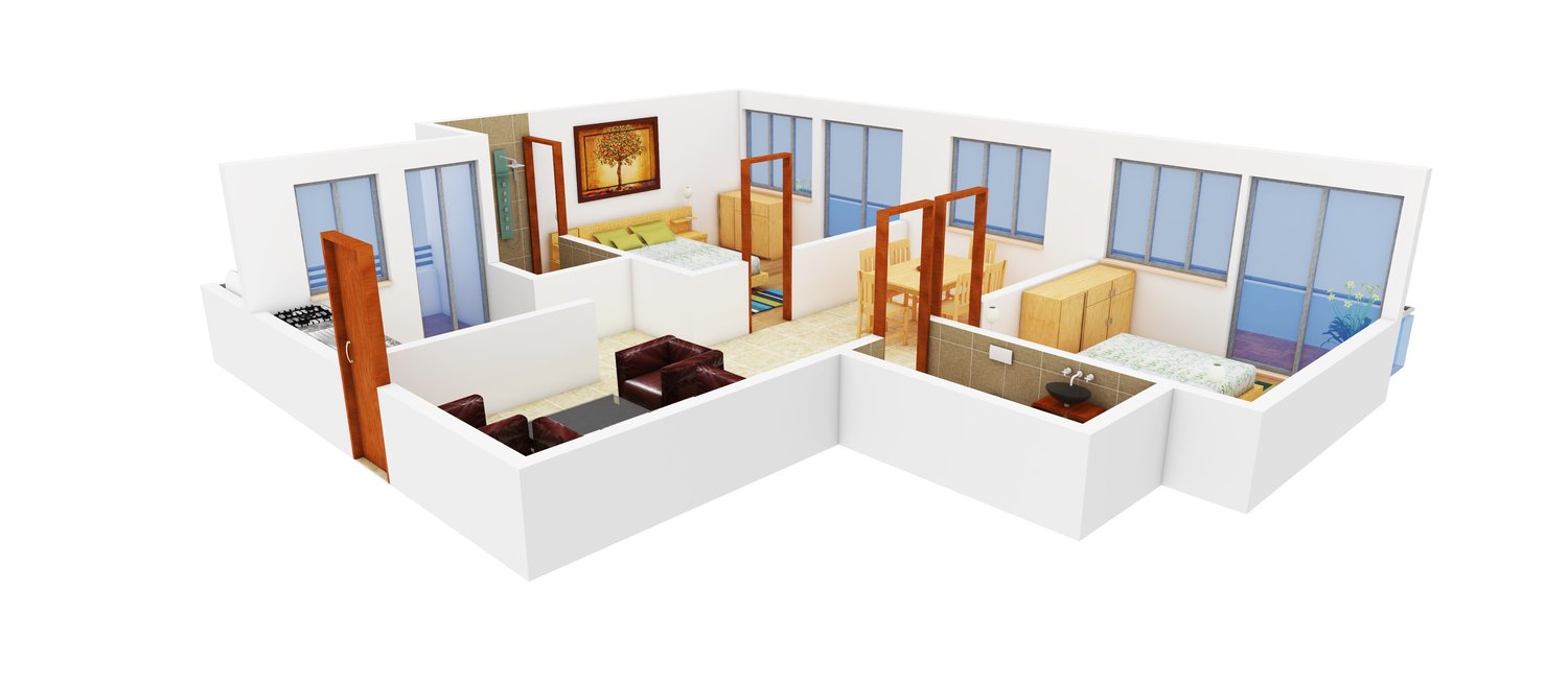 3DFloorPlan of Sri Krishna Tulip