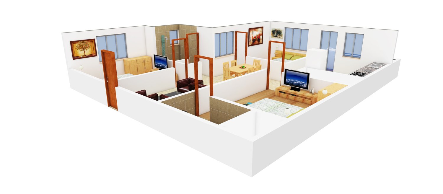 3DFloorPlan of Sri Krishna Tulip