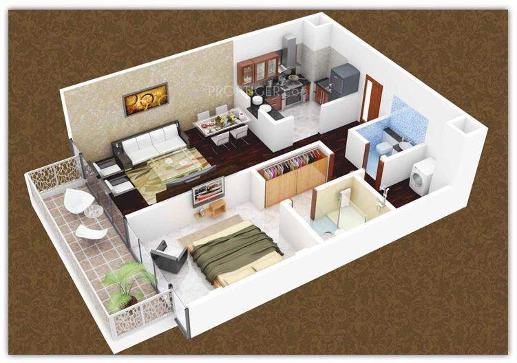 3DFloorPlan of Nirman La Impero