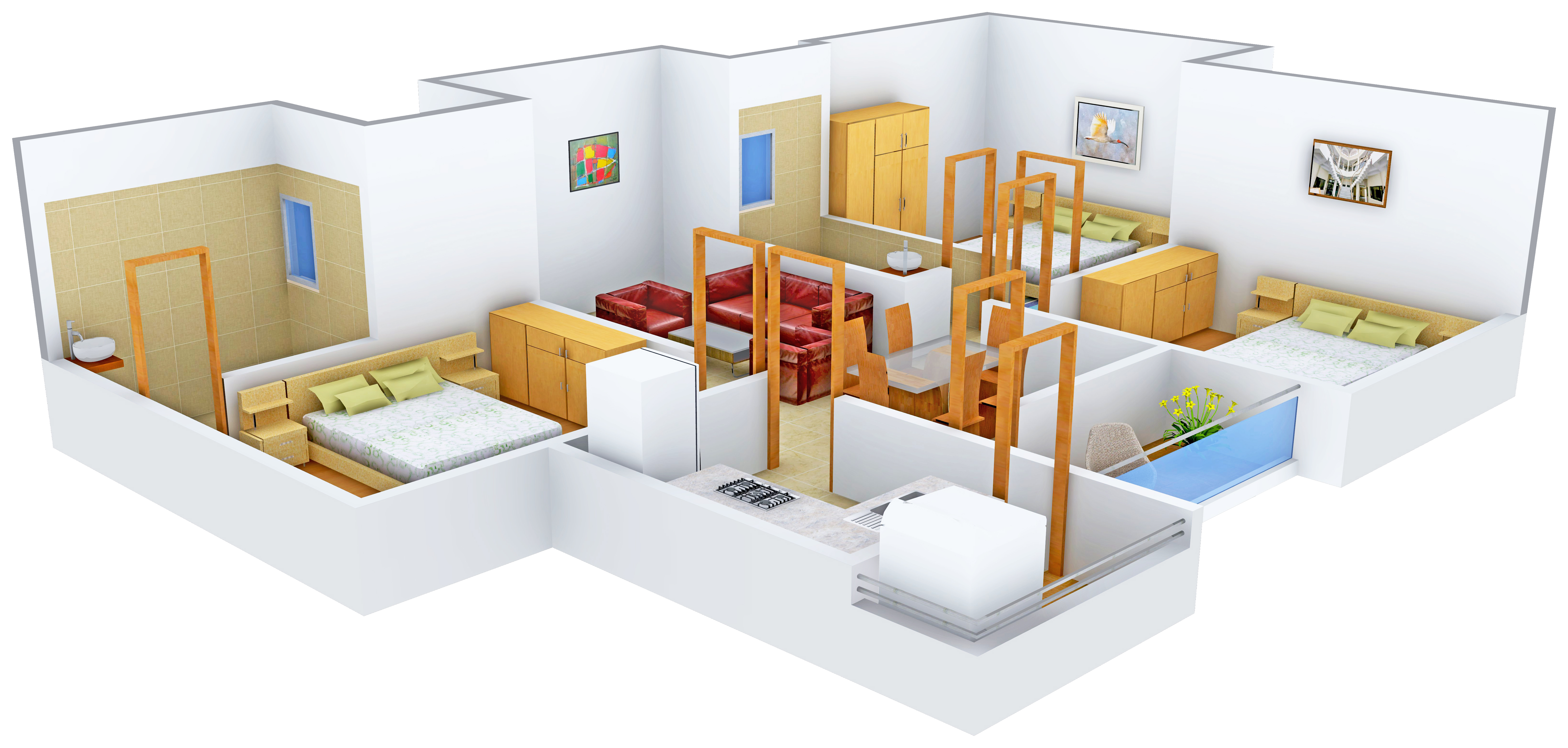 3DFloorPlan of IBD Royal Citii