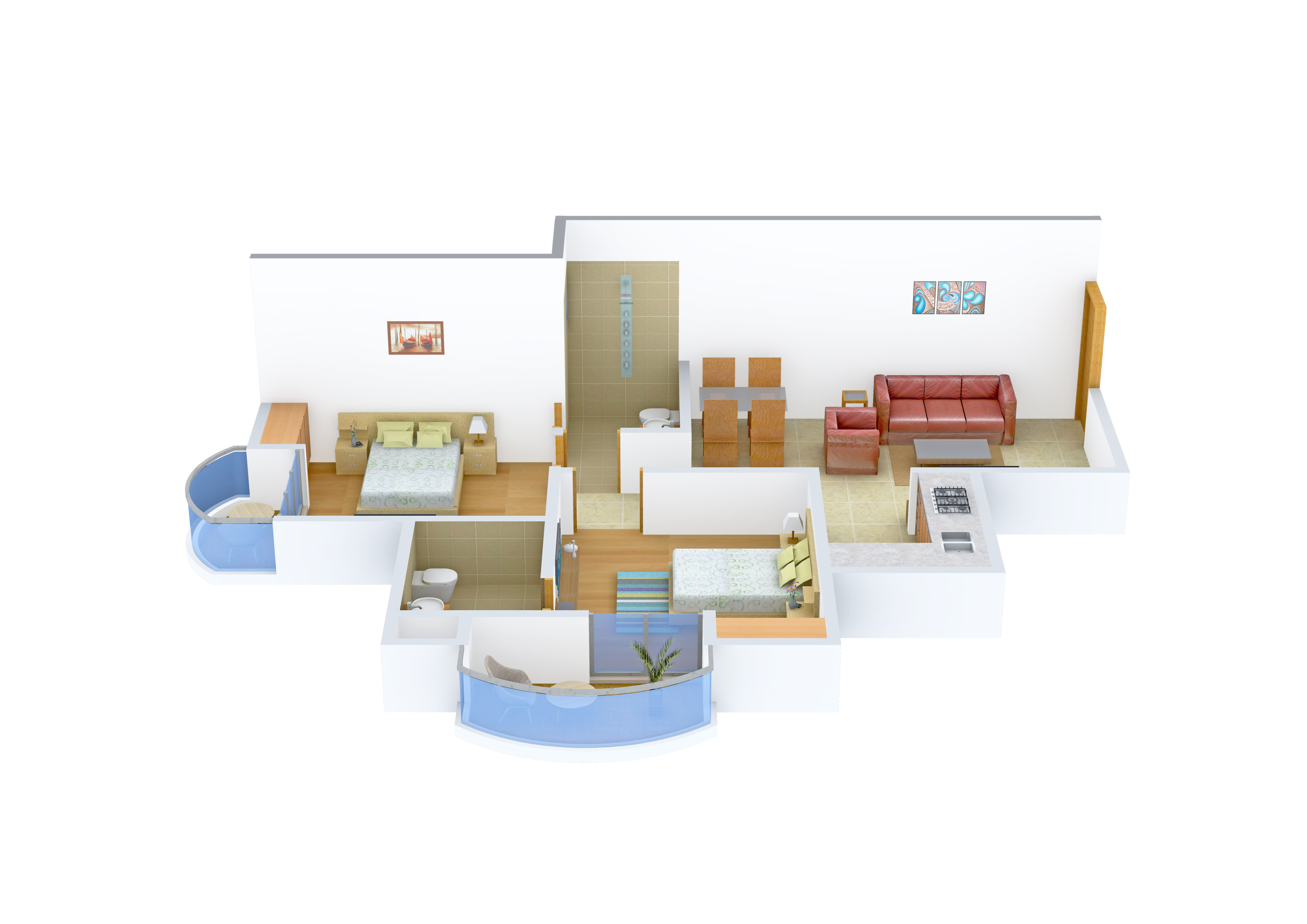 3DFloorPlan of SM Shri Vallabh