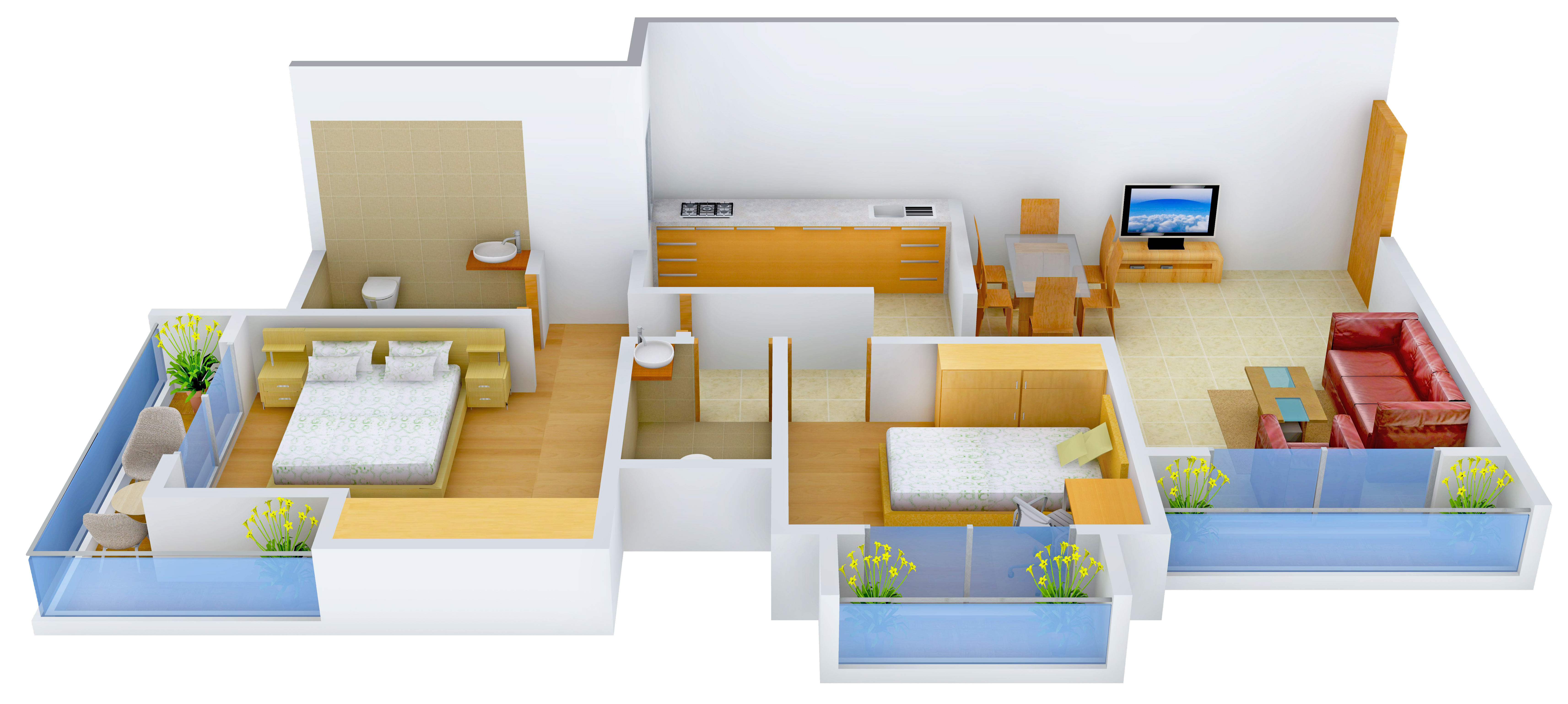 3DFloorPlan of Aristo Imperial