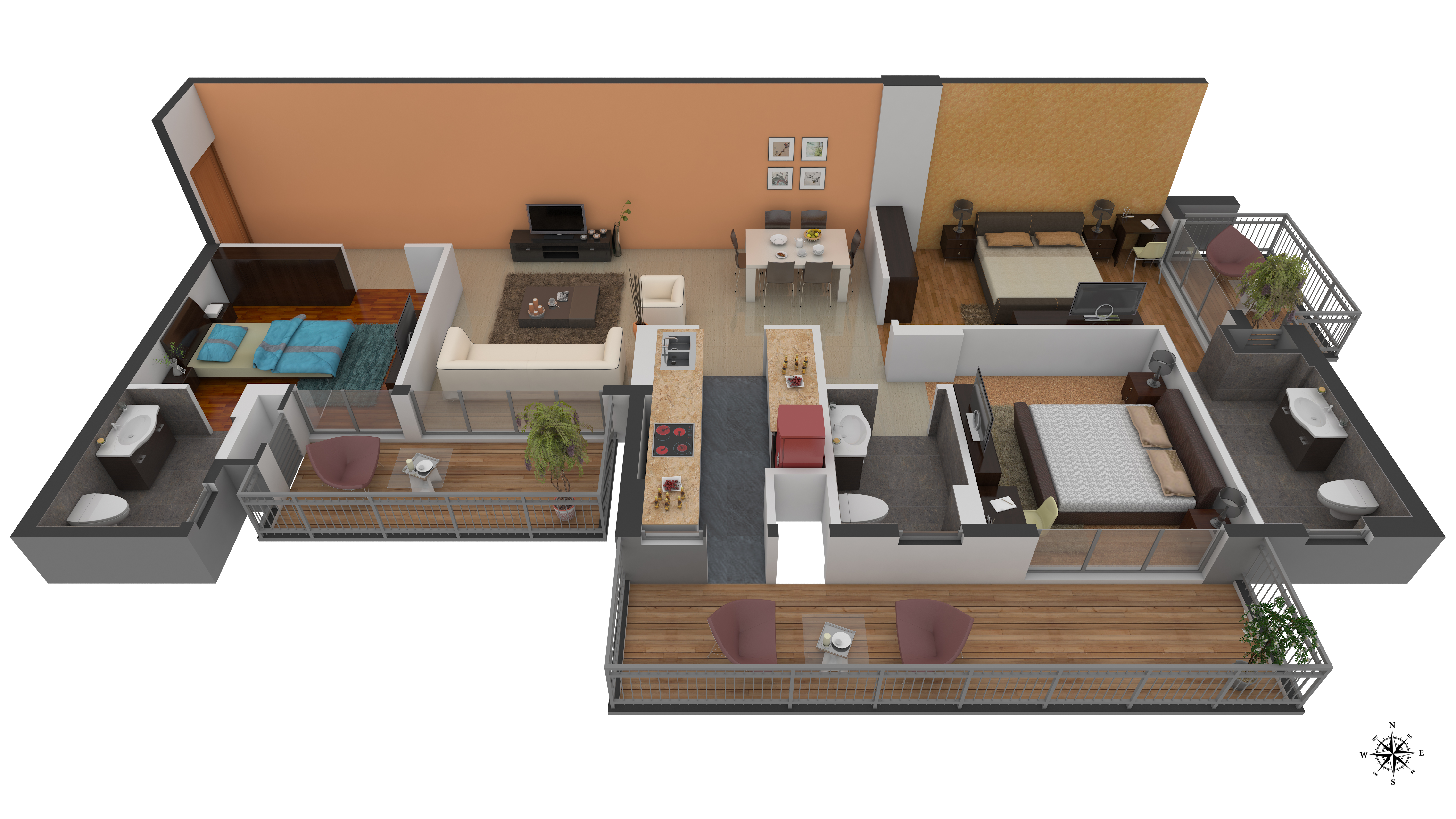 3DFloorPlan of ILD Grand Centra