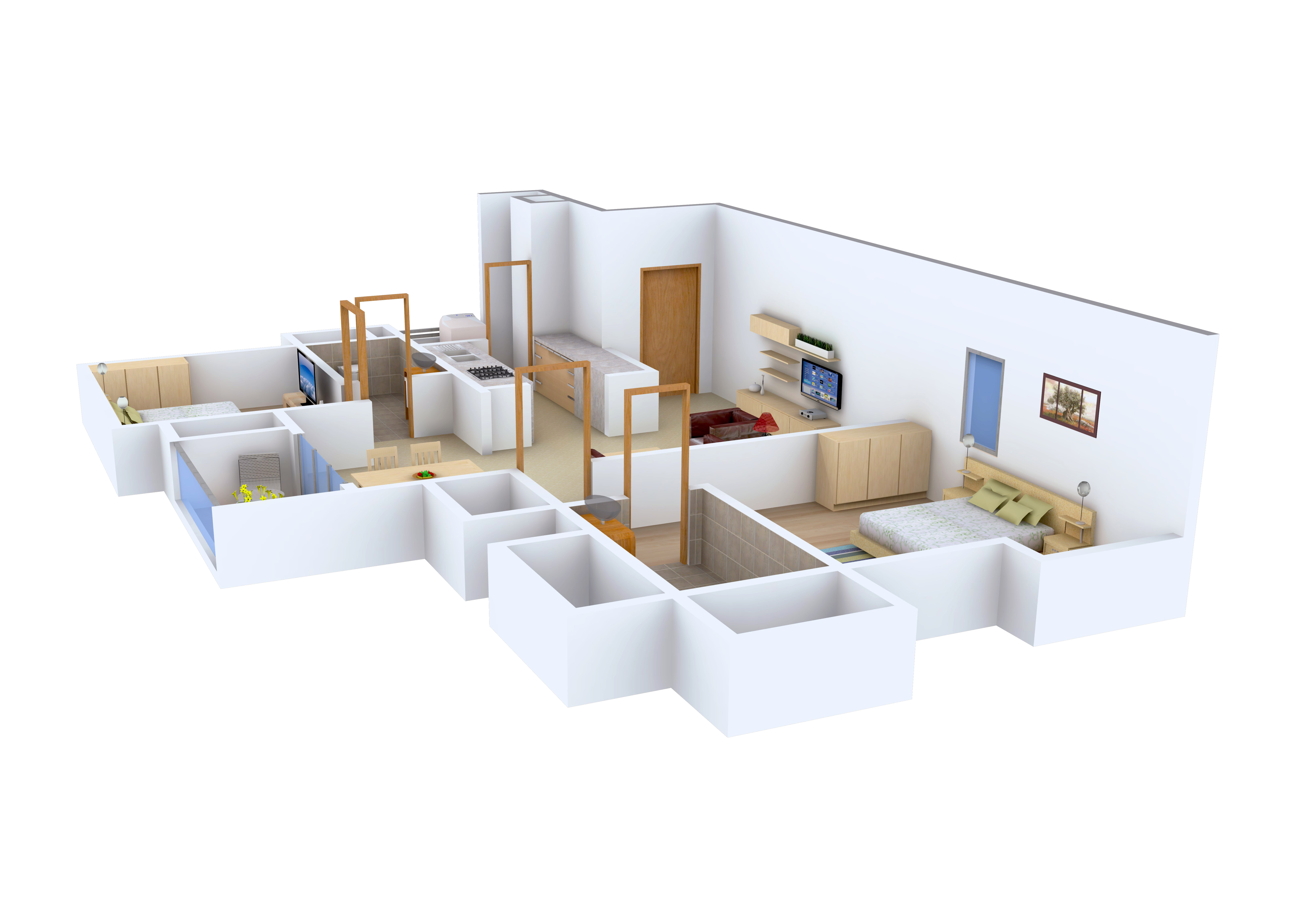 3DFloorPlan of Fortius Waterscape