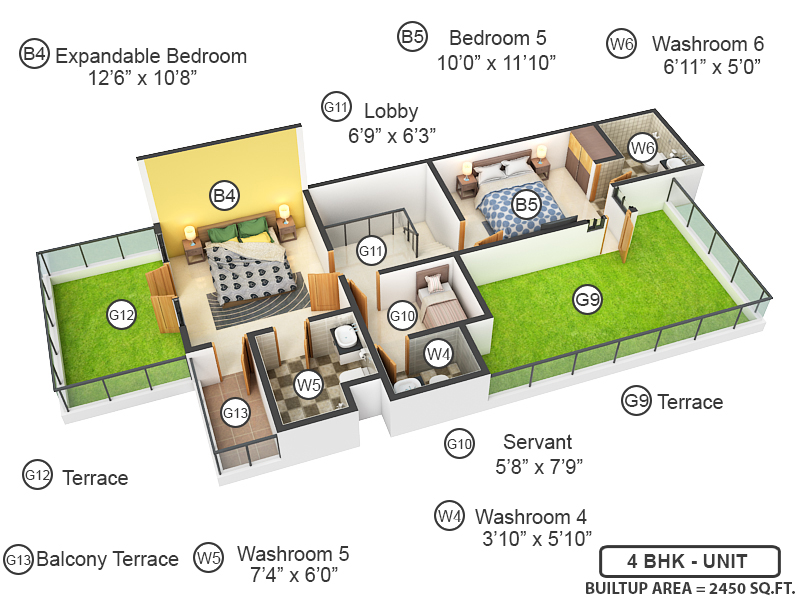 Terrace Floor Plan
