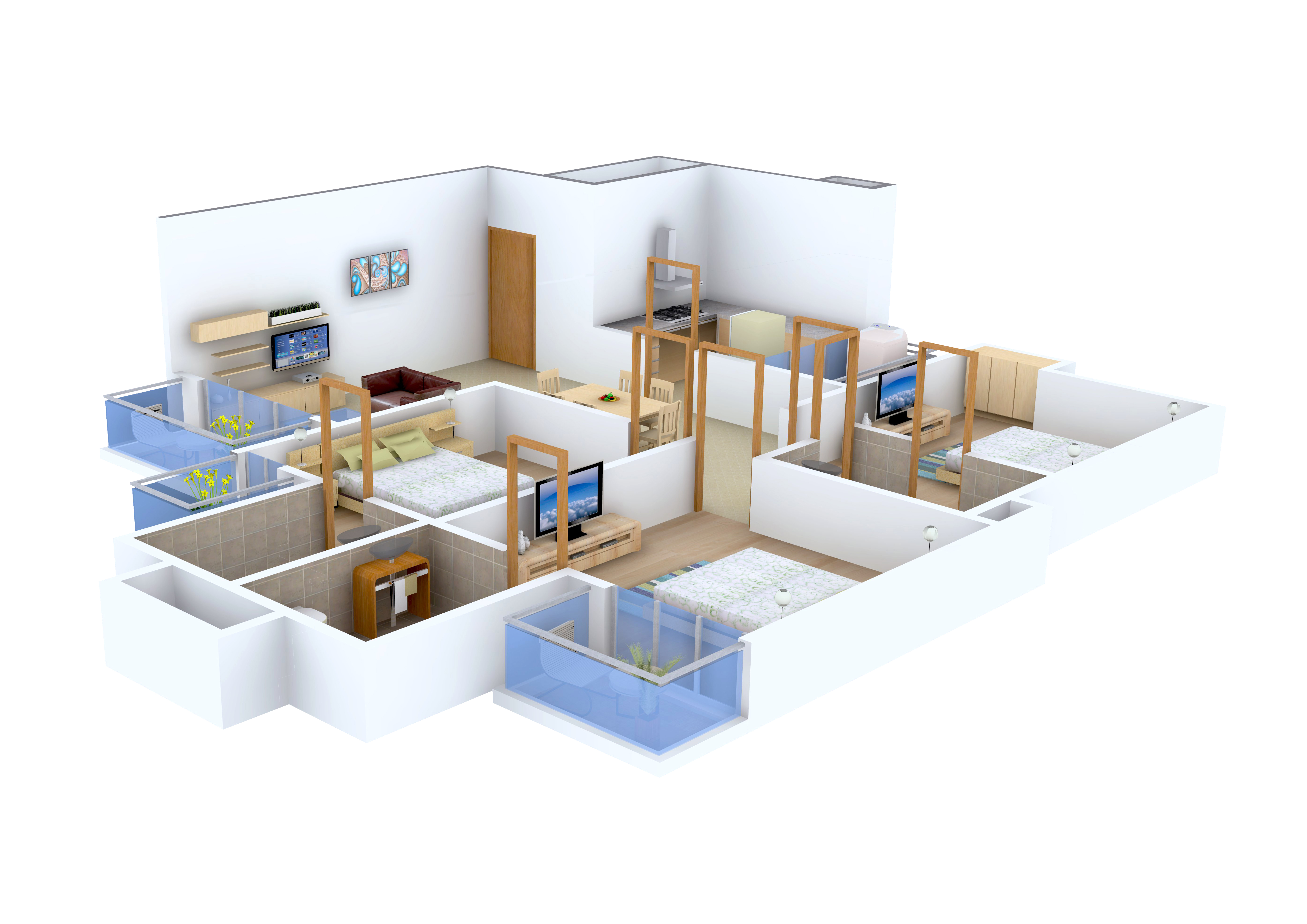 3DFloorPlan of Oxirich Avenue