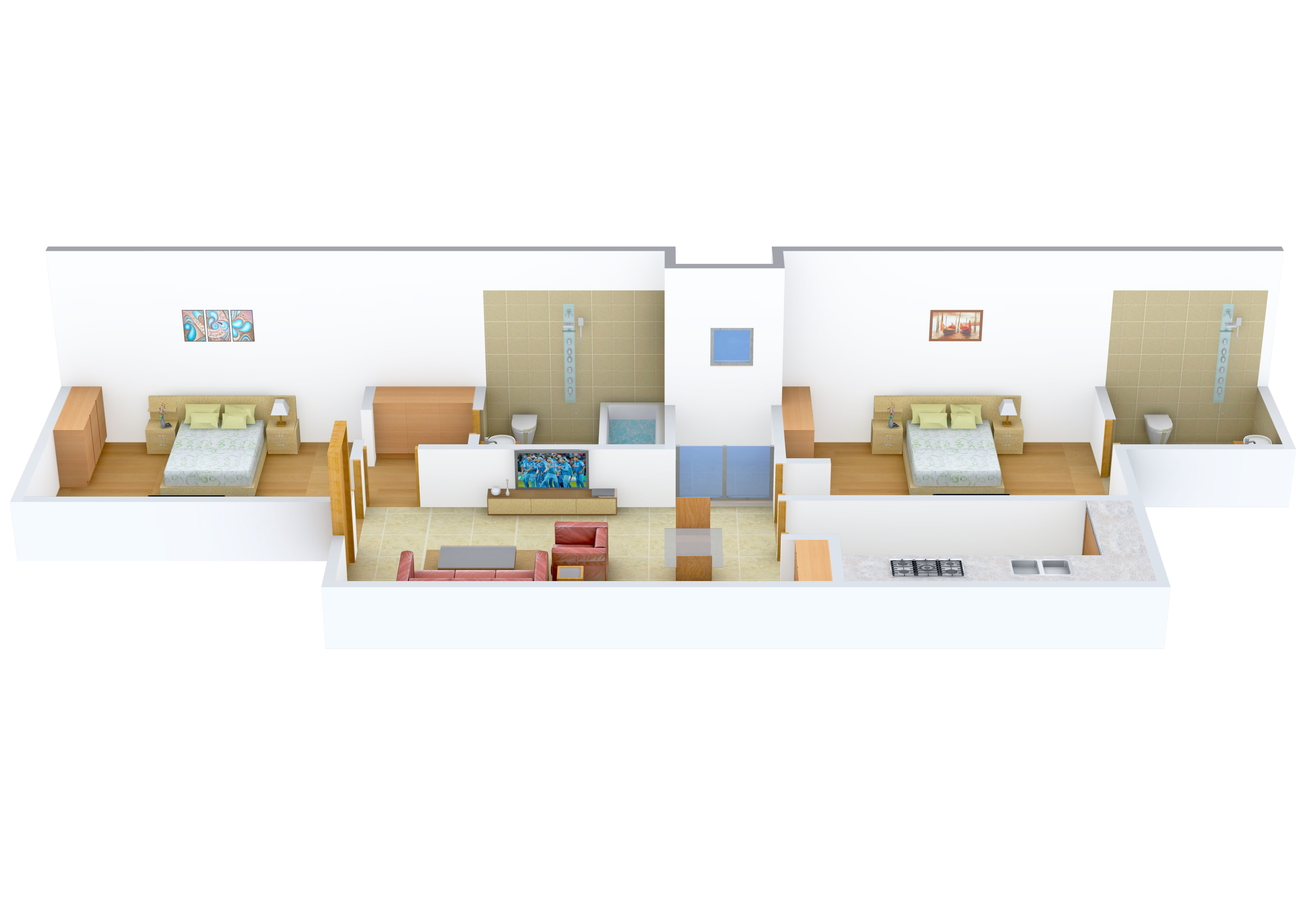 3DFloorPlan of Alliance Orchids