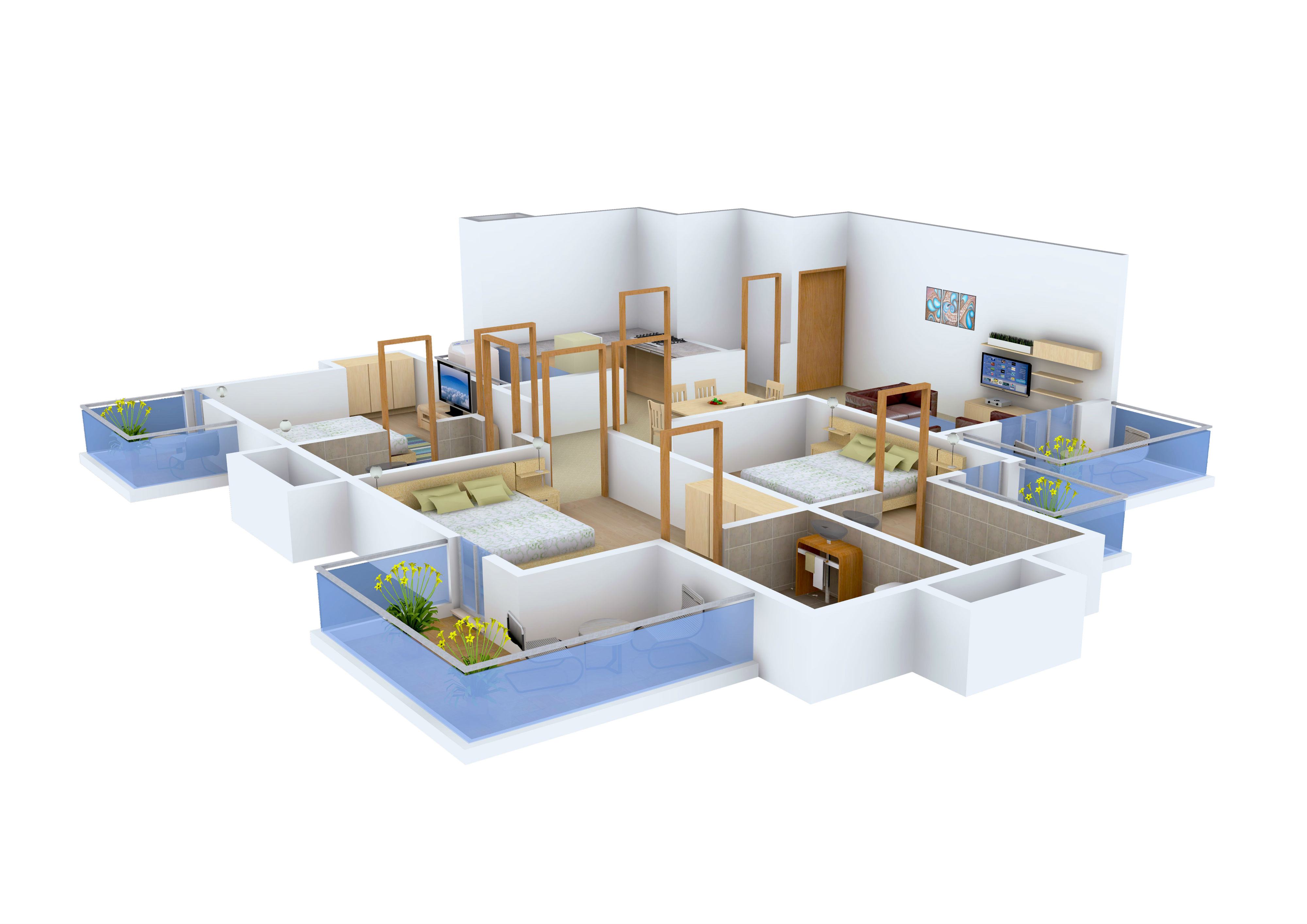 3DFloorPlan of Oxirich Avenue
