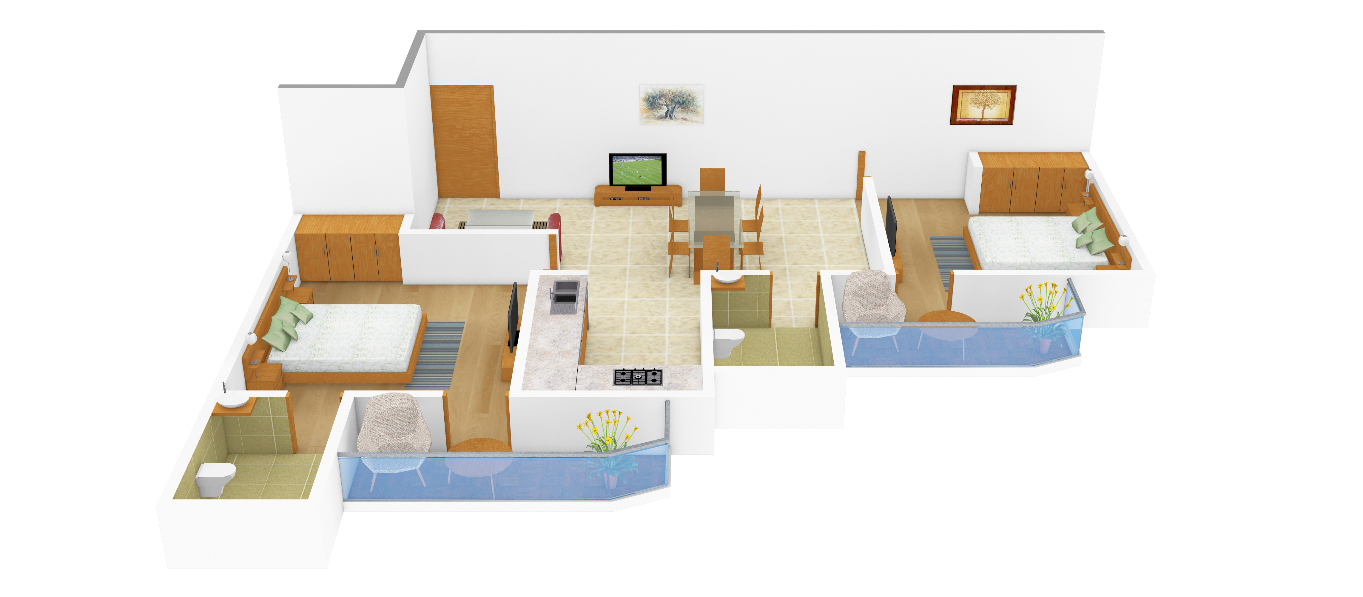 3DFloorPlan of RLB Casa