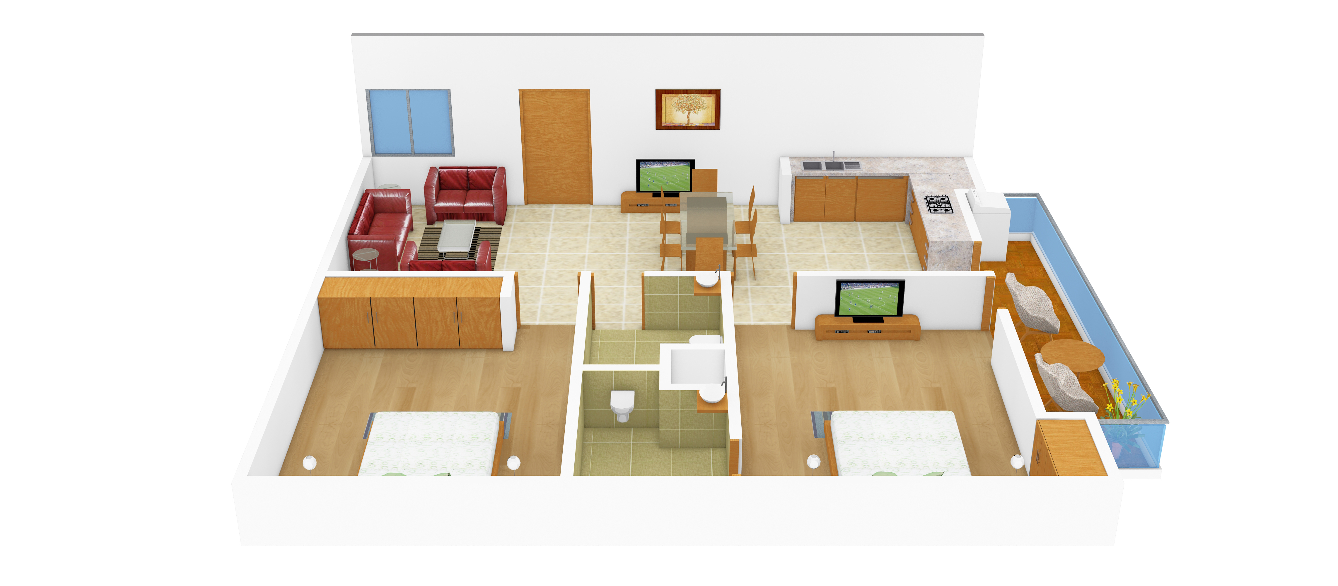 3DFloorPlan of RLB Casa