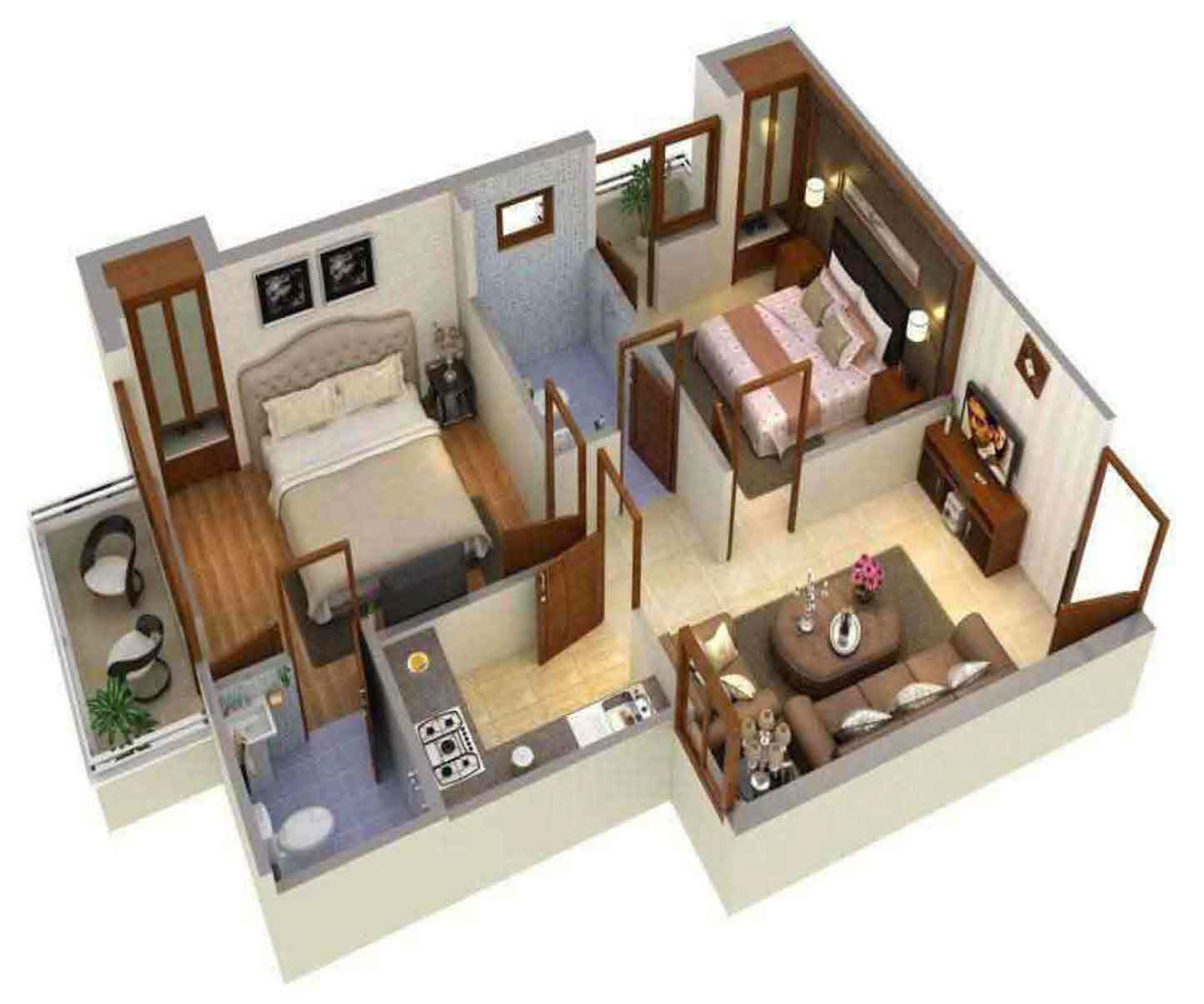 3DFloorPlan of ETH Emerald Rivera