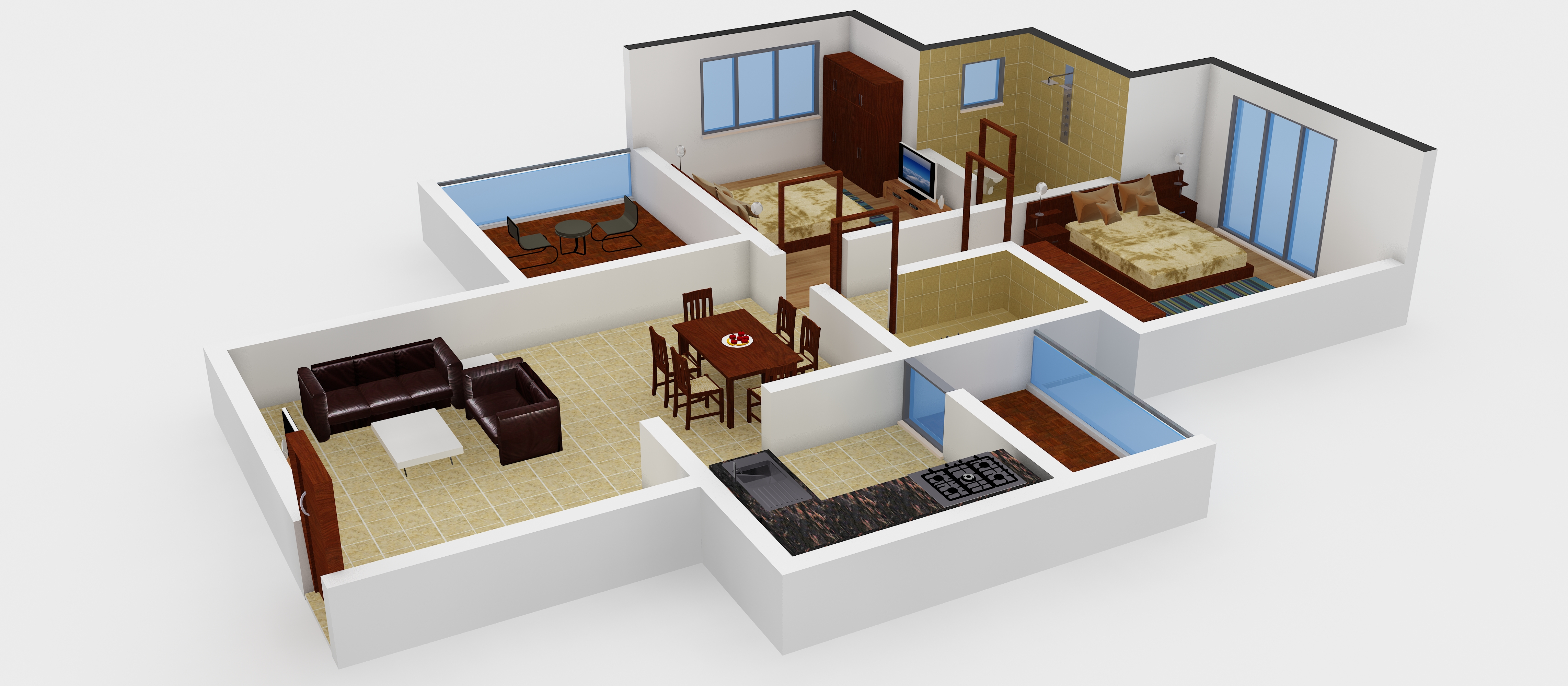 3DFloorPlan of Rawat Capstone