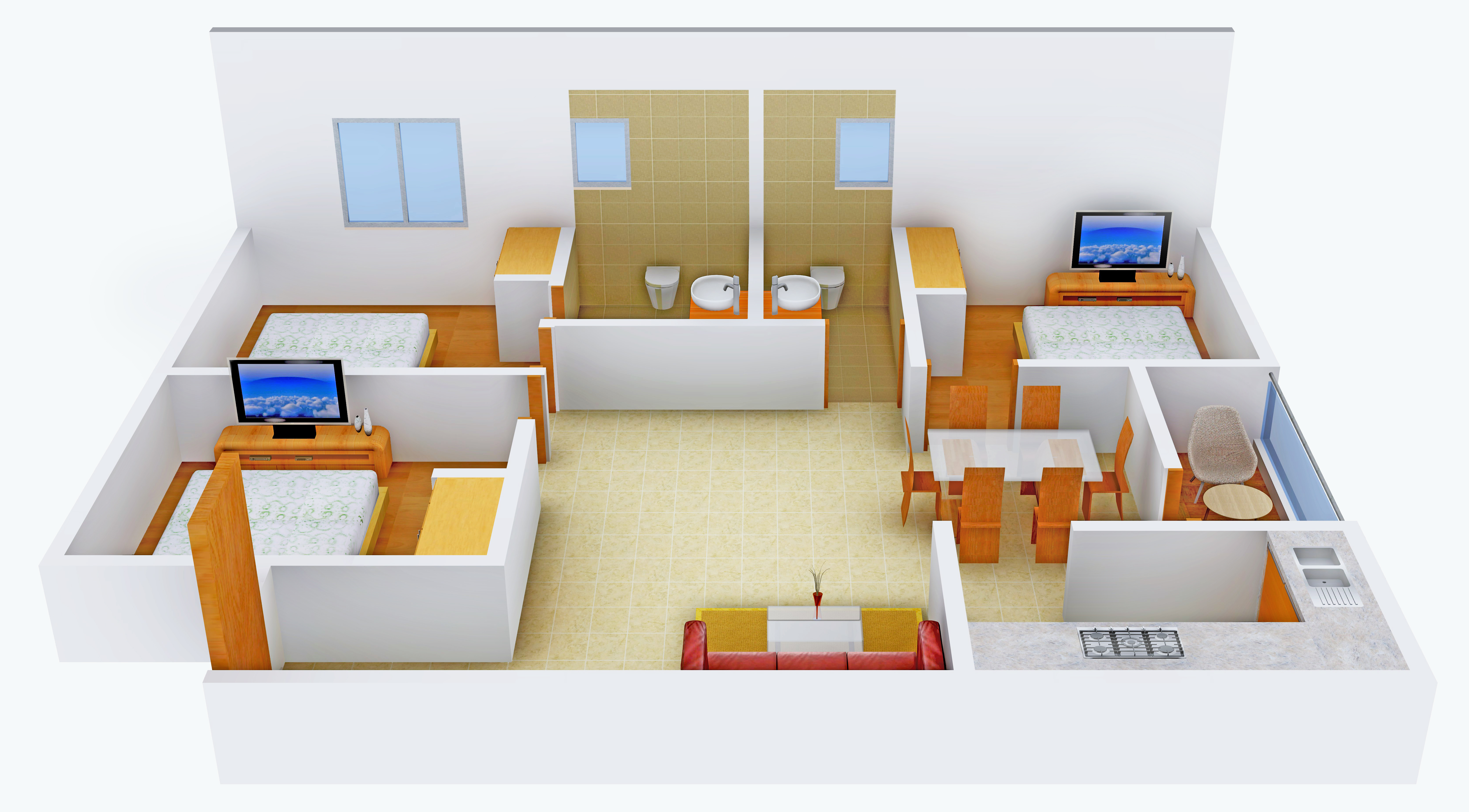 3DFloorPlan of Annai Arisha
