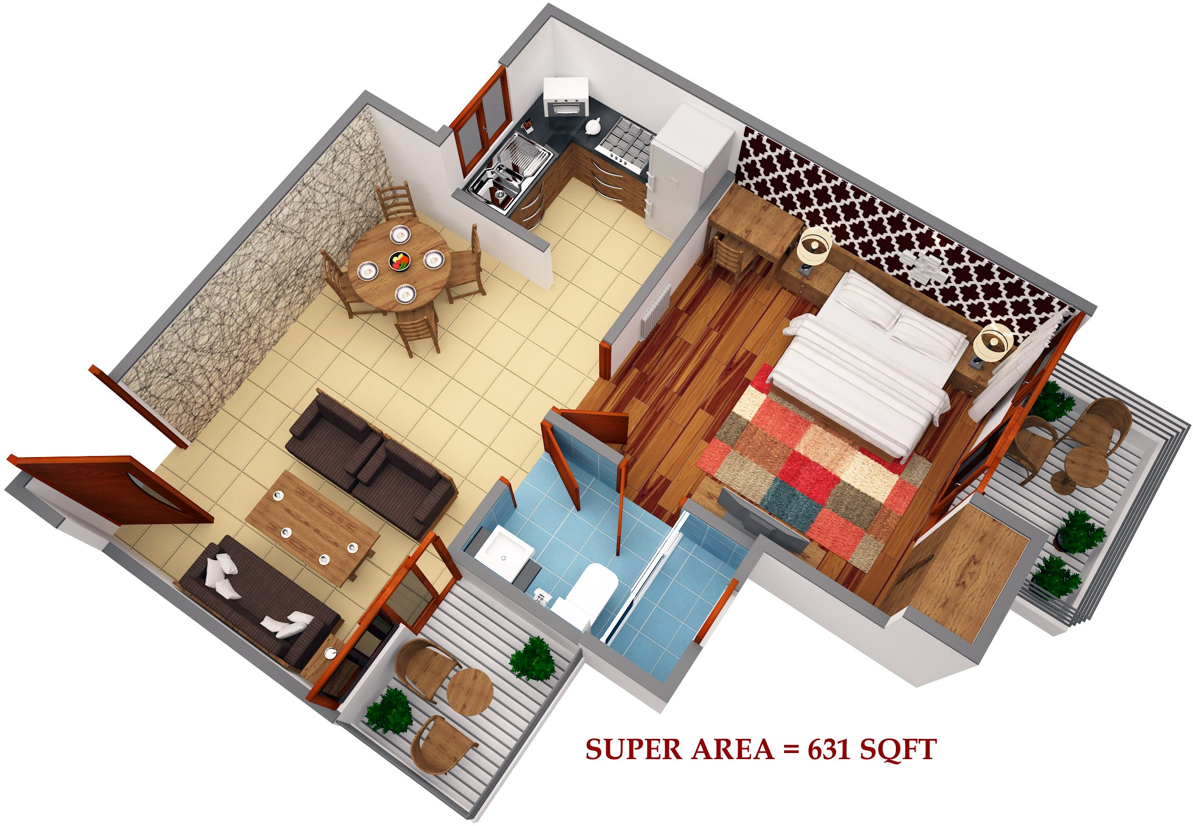 dummy Exalter Himalaya View Apartment