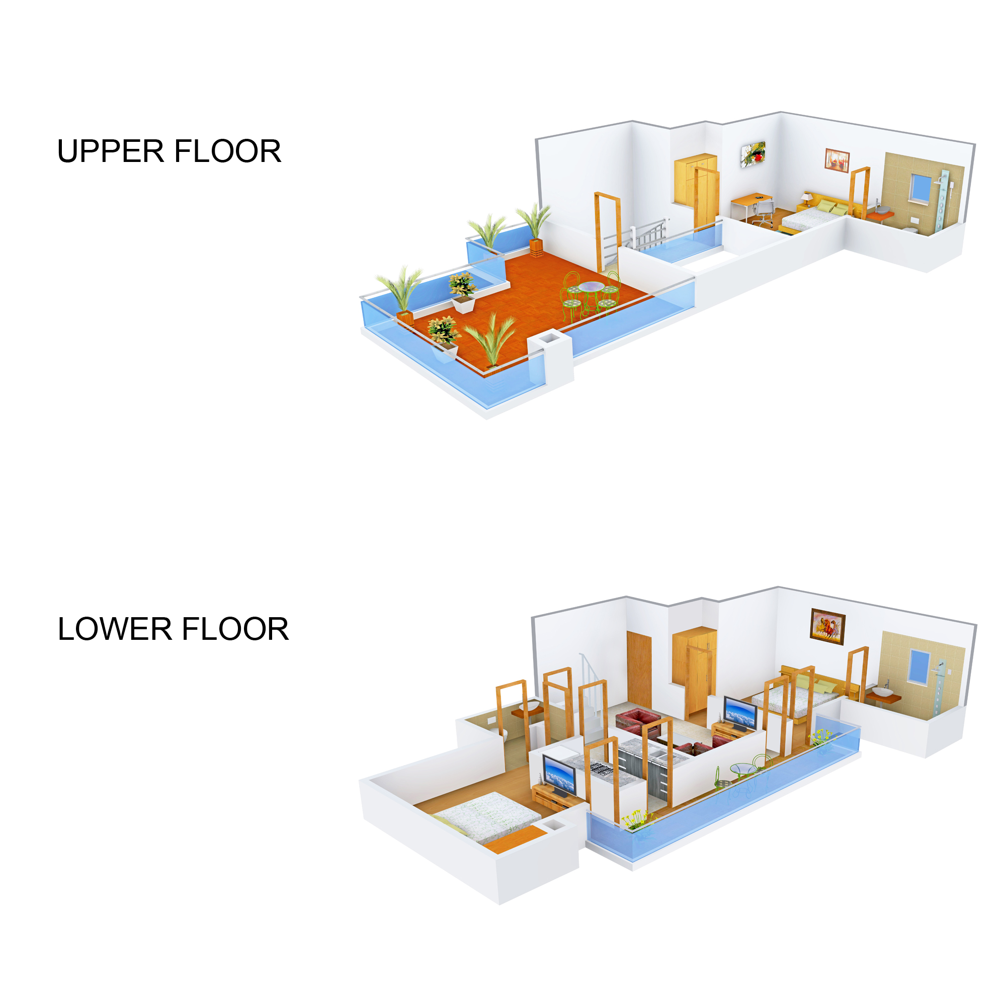 3DFloorPlan of TDI Espania Heights