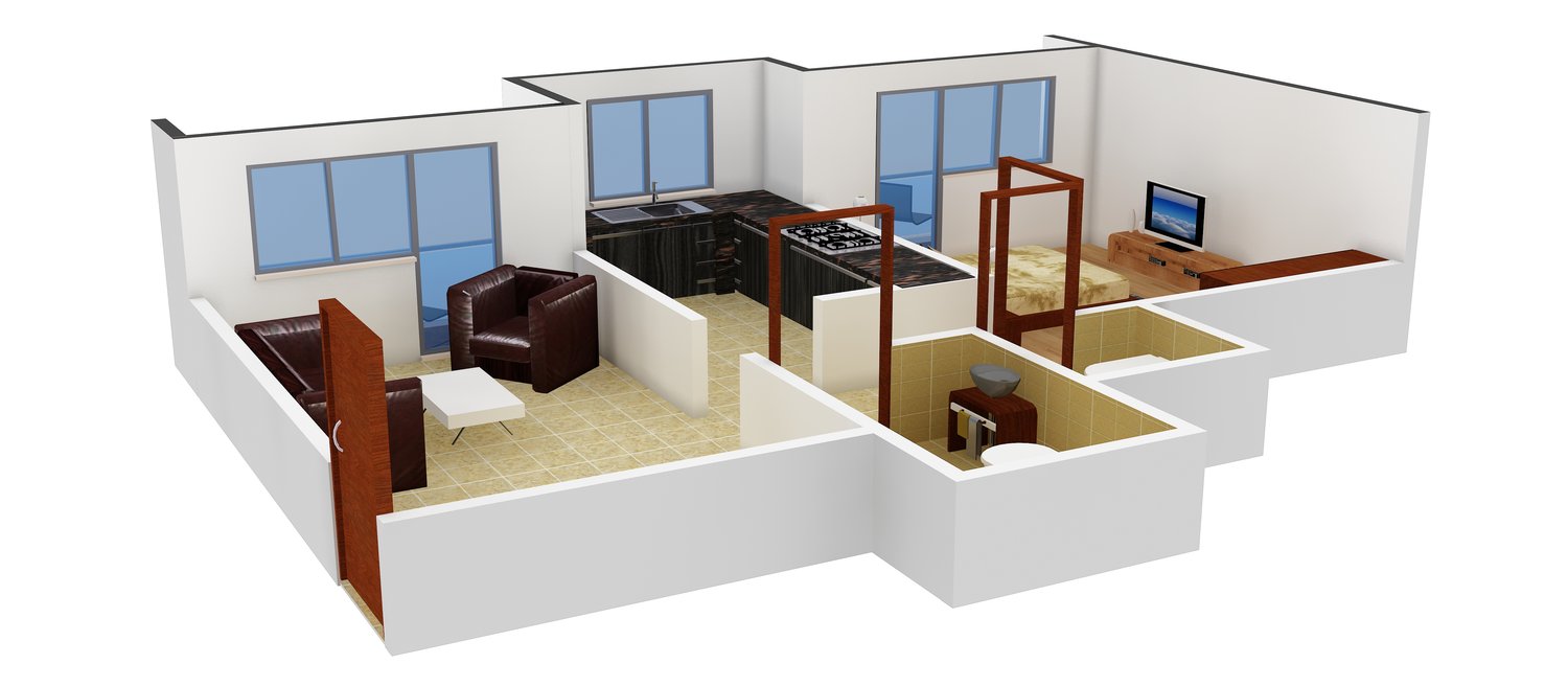 3DFloorPlan of Sankalp Dham