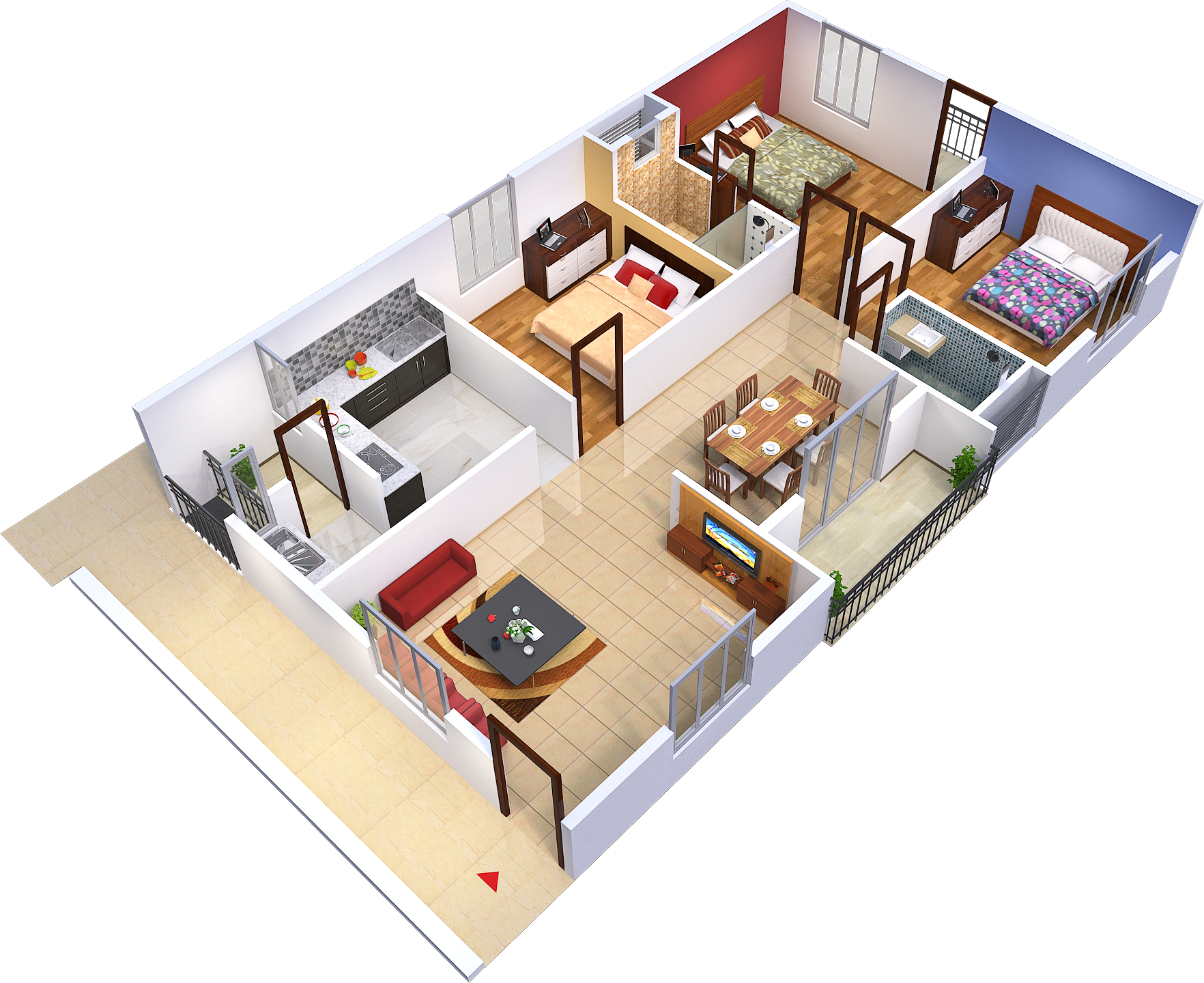 3D Floor Plan