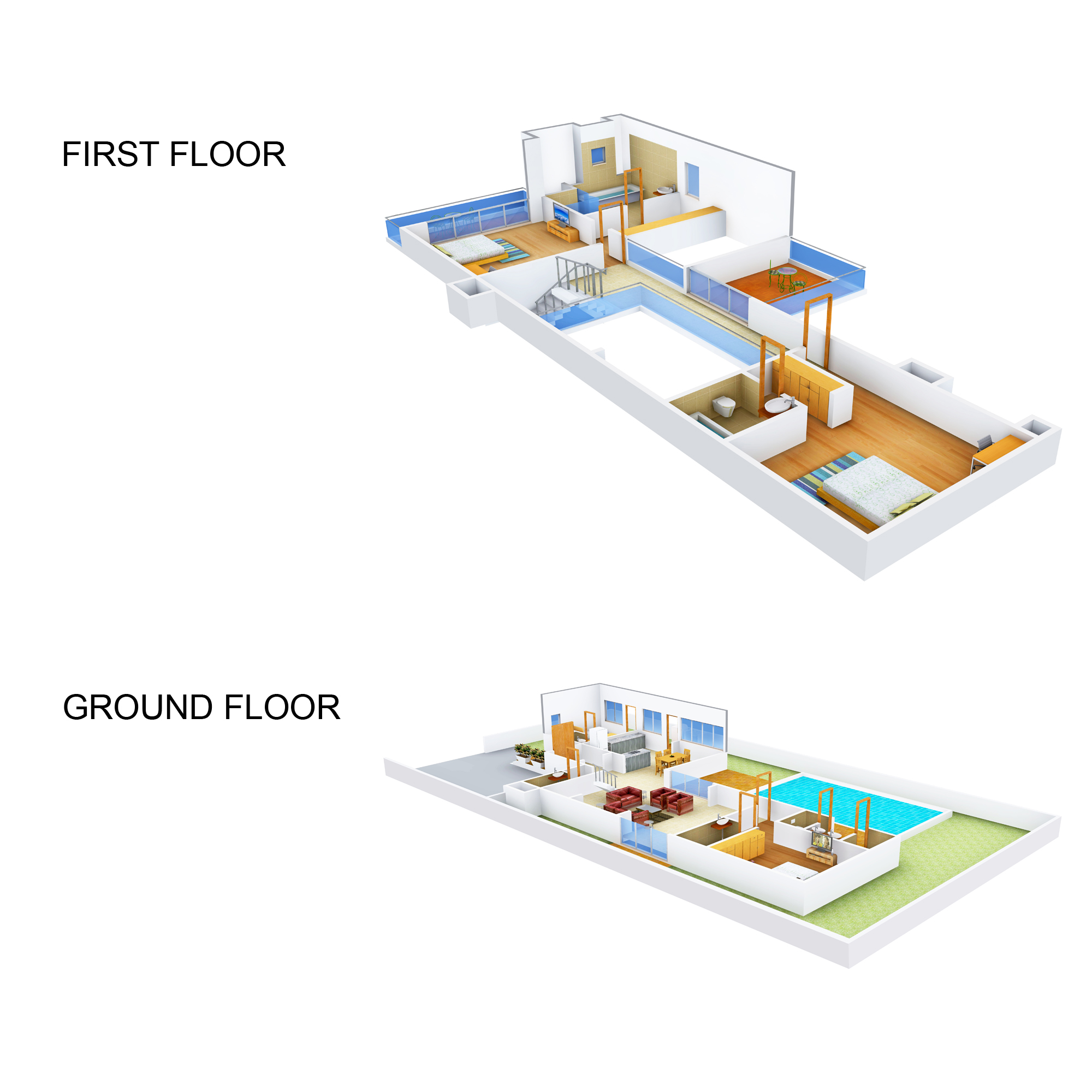 3DFloorPlan of SRS Nex Boulevard