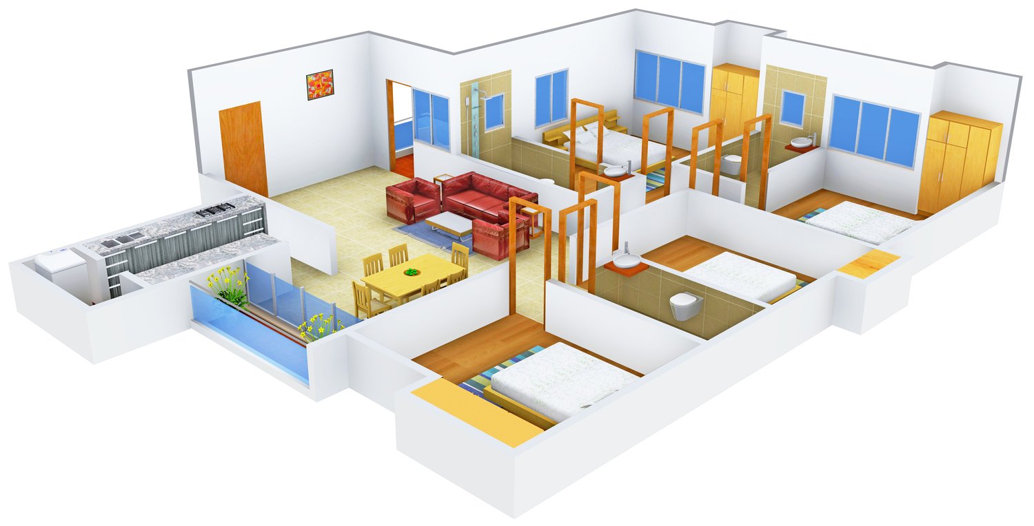 3DFloorPlan of Saltee Splendora