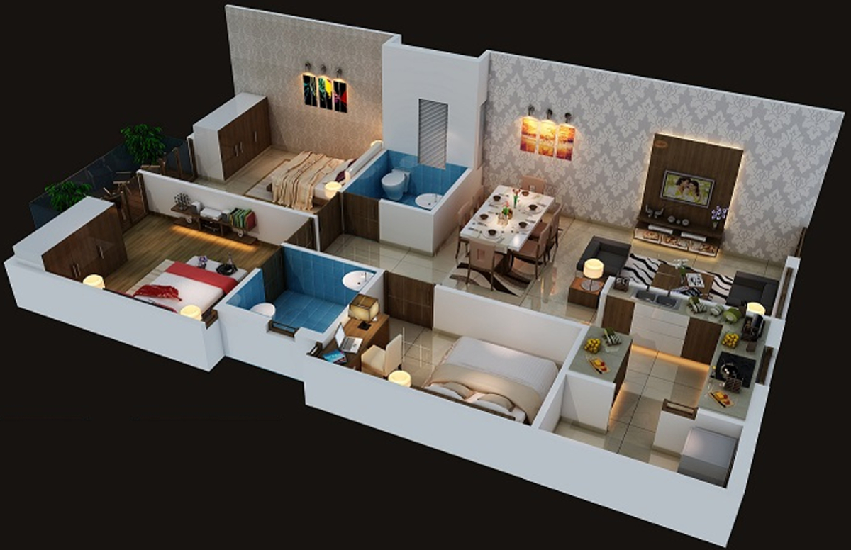 3DFloorPlan of Estella Gracious