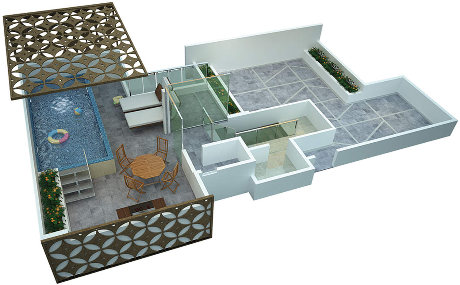 Terrace Floor Plan Terrace Floor Plan