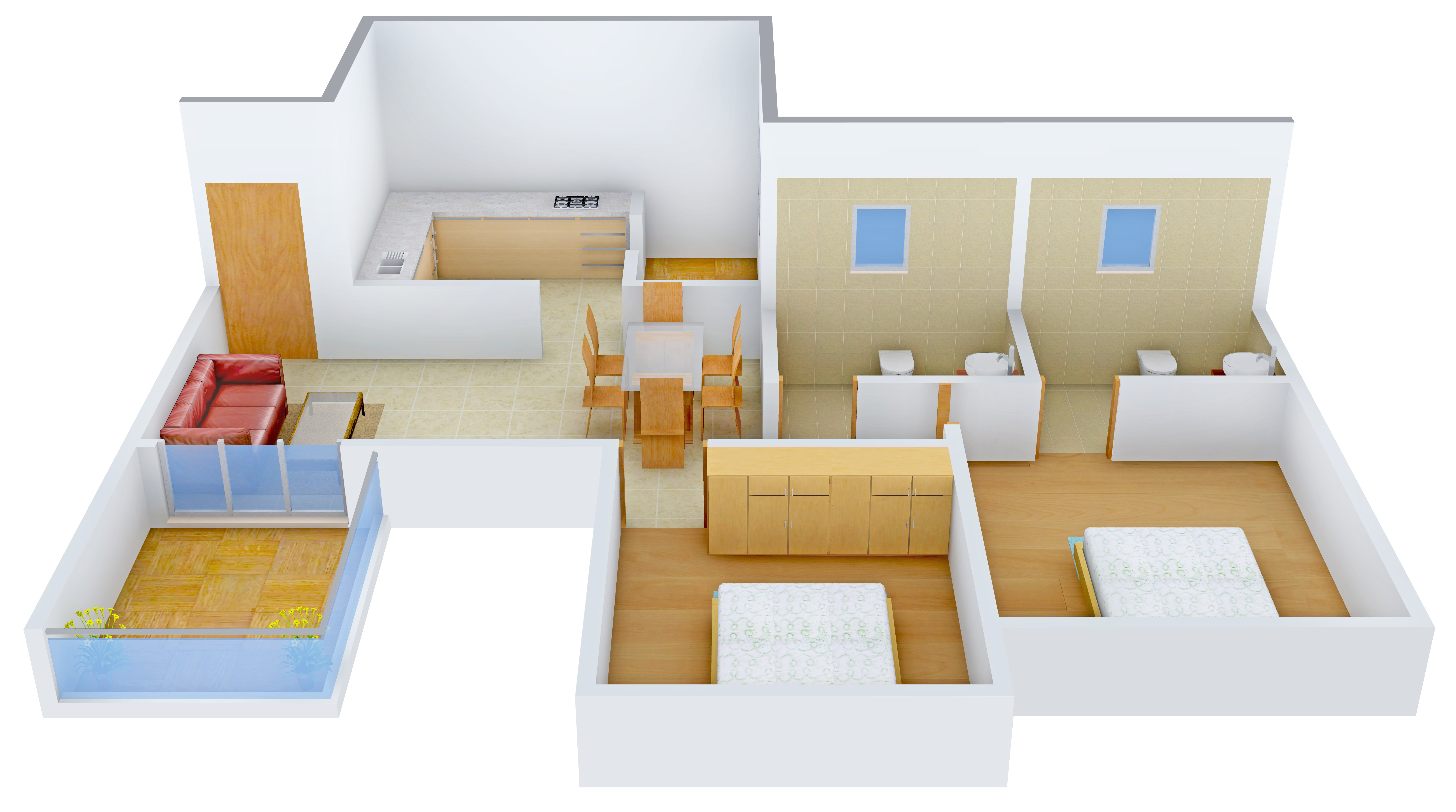 3DFloorPlan of Avishkar Primero