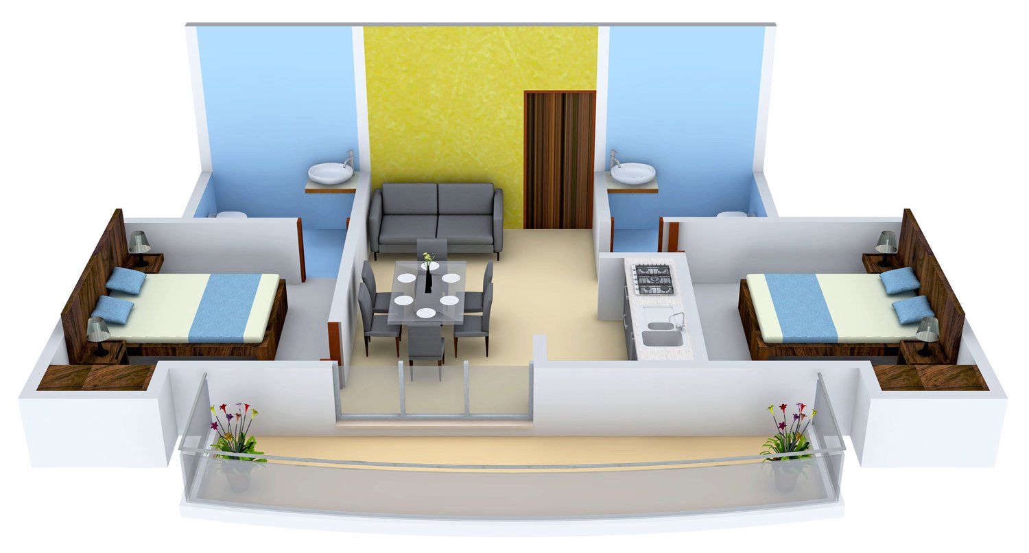 3DFloorPlan of Migsun Ultimo