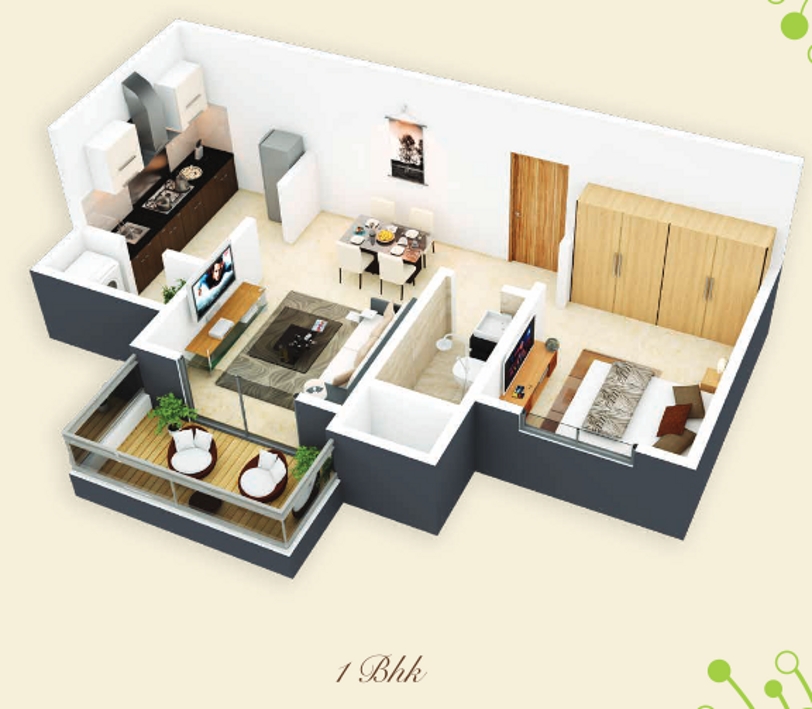 3DFloorPlan of Karia Oasis