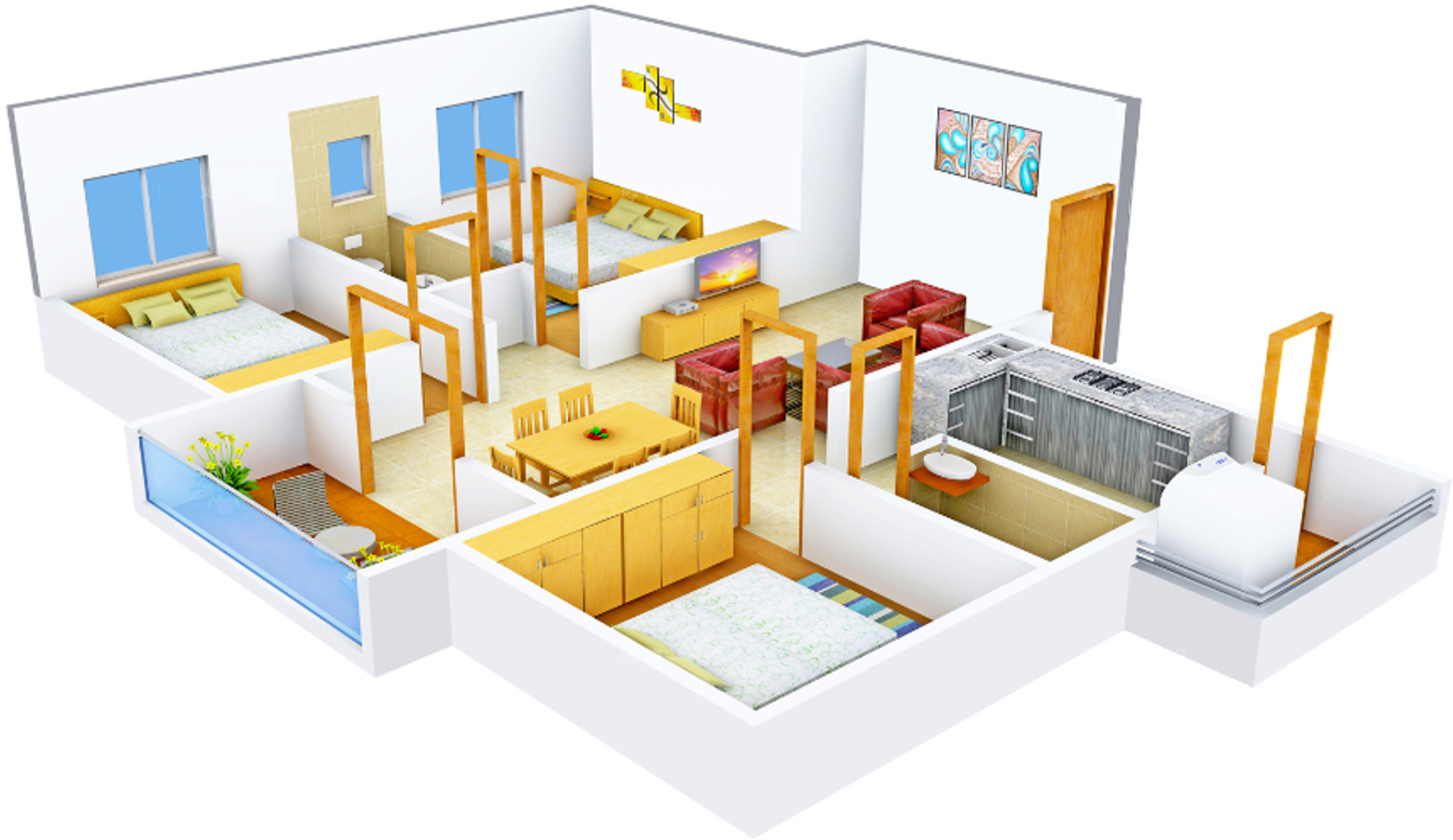 dummy Anu Sri Vishaka Flats