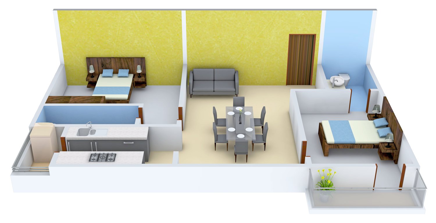 3DFloorPlan of Anuhar Meda Heights
