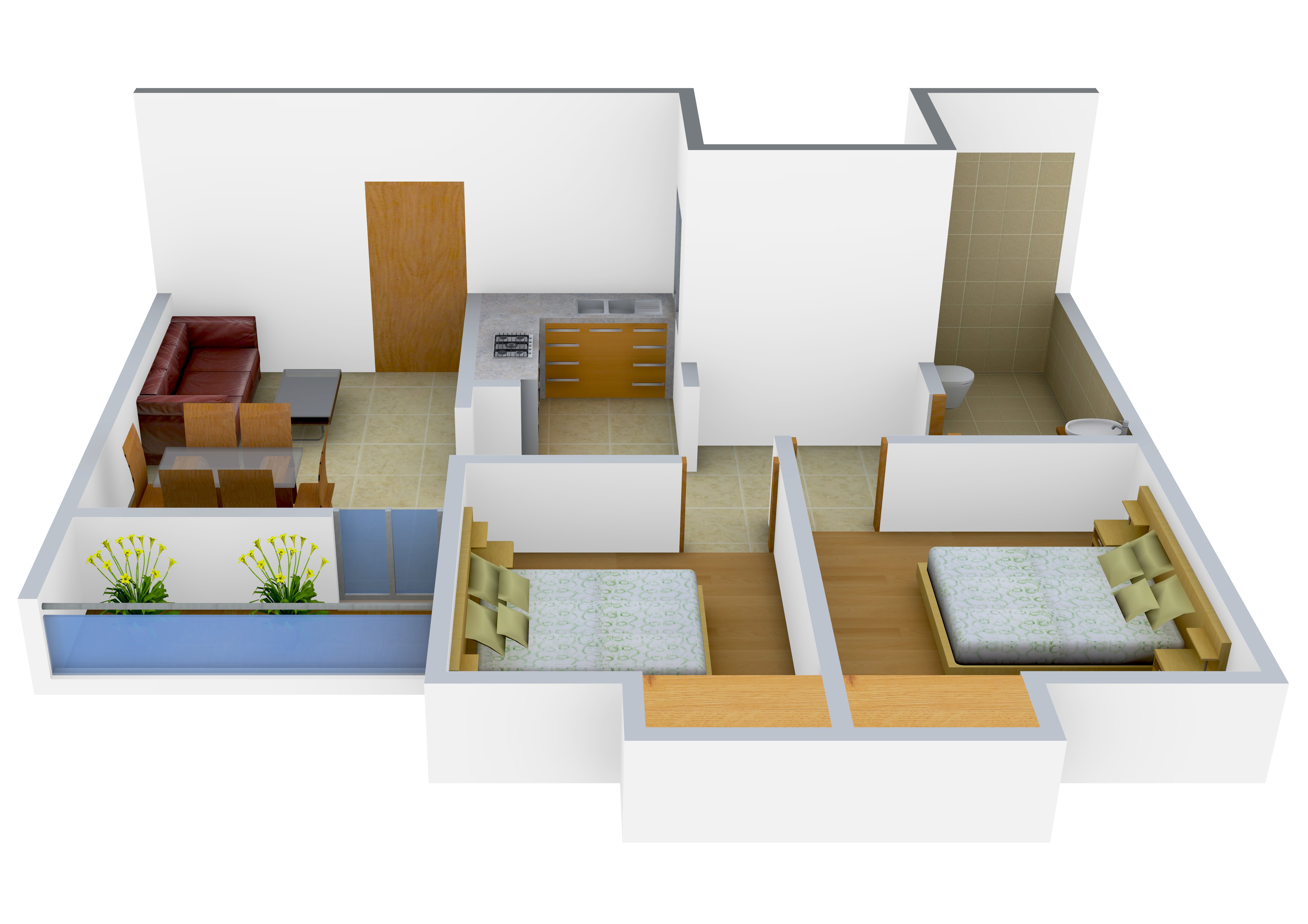 New Agrim Apartments for Simple Design
