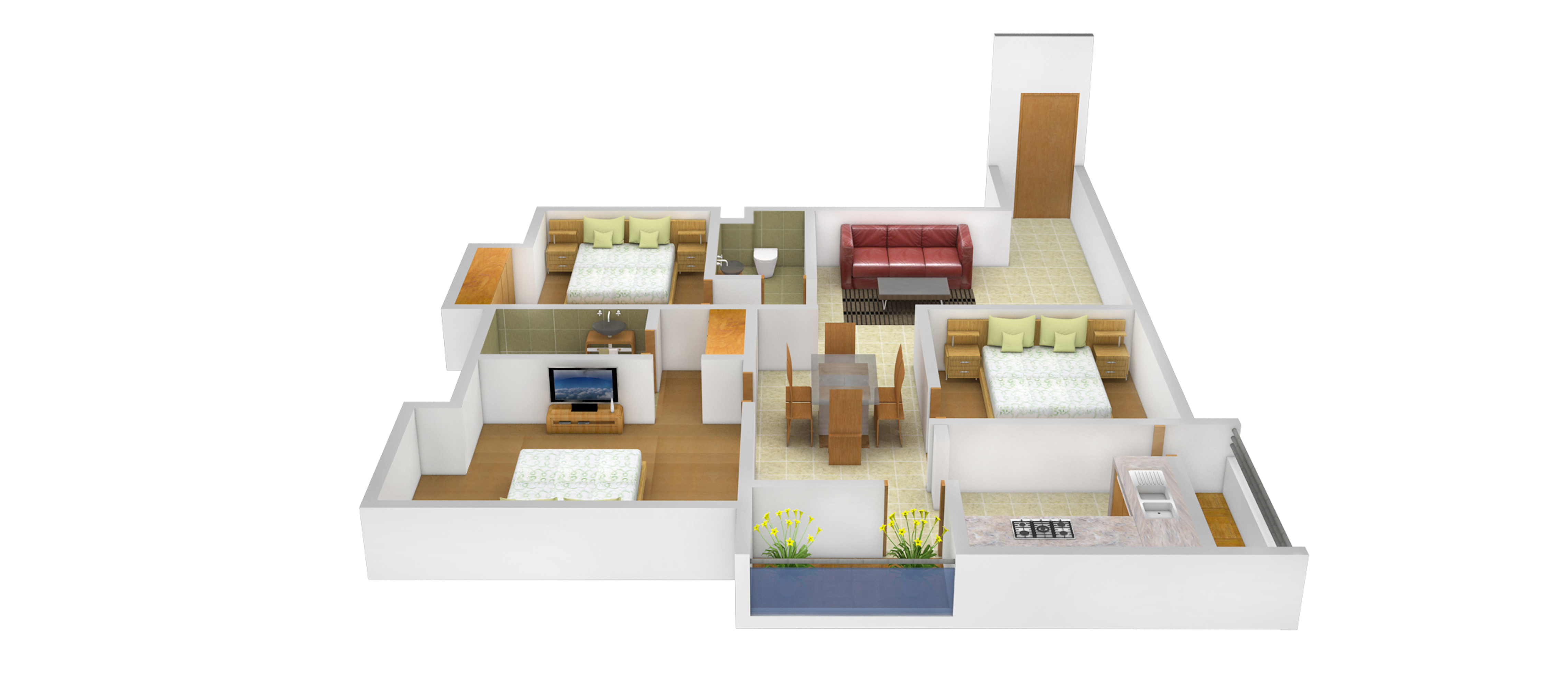 3DFloorPlan of Zam Glance