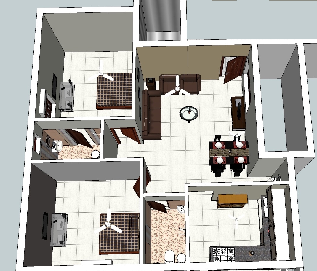 3DFloorPlan of Prudential Arcade