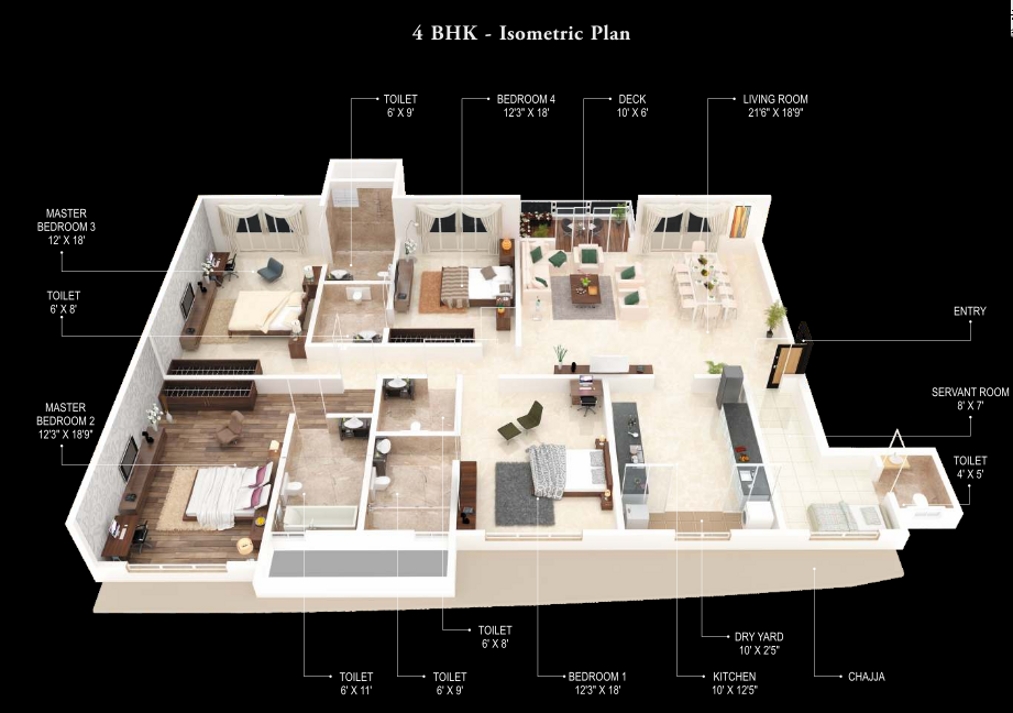 3DFloorPlan of Joy Legend