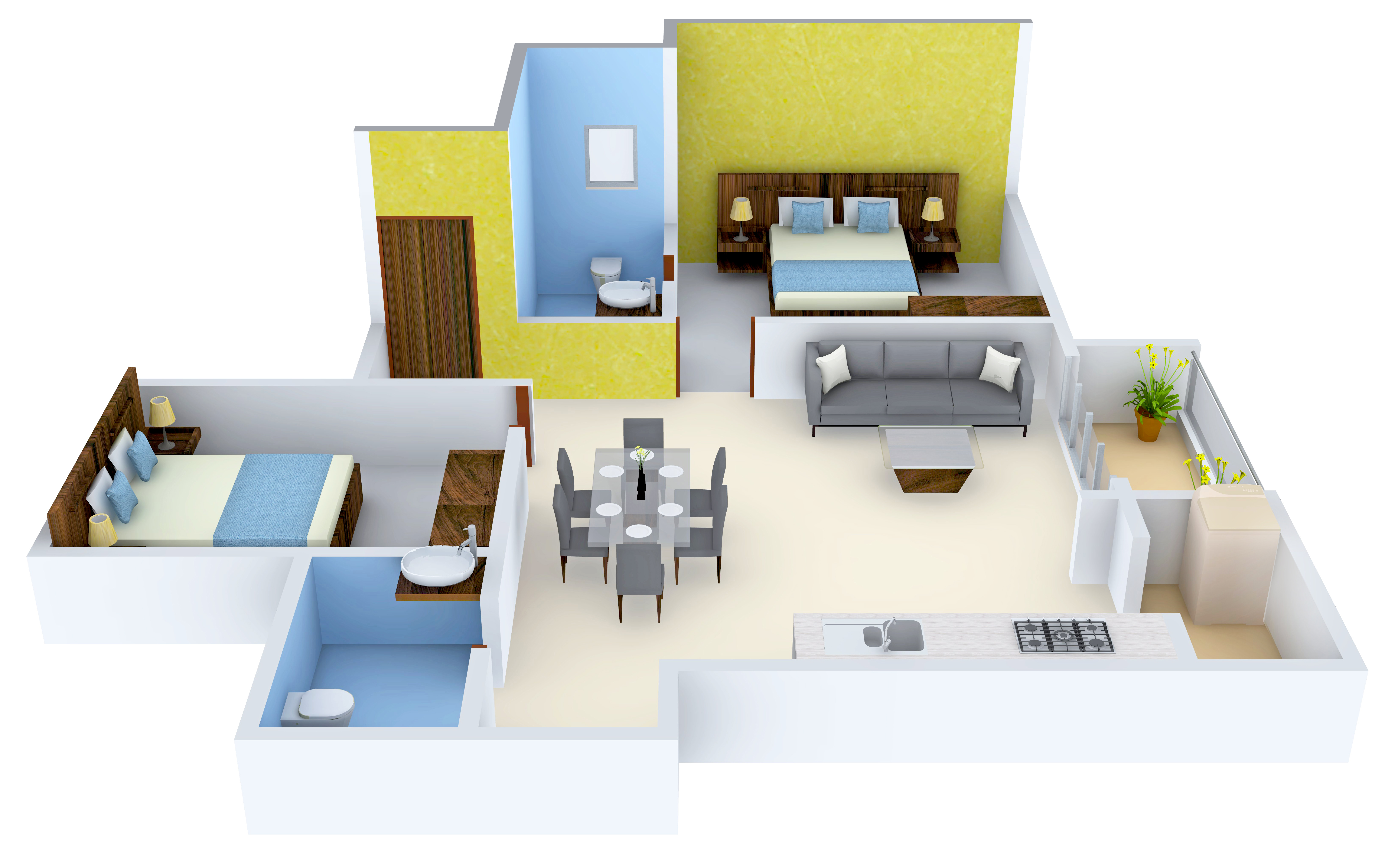 3DFloorPlan of Esteem Emblem