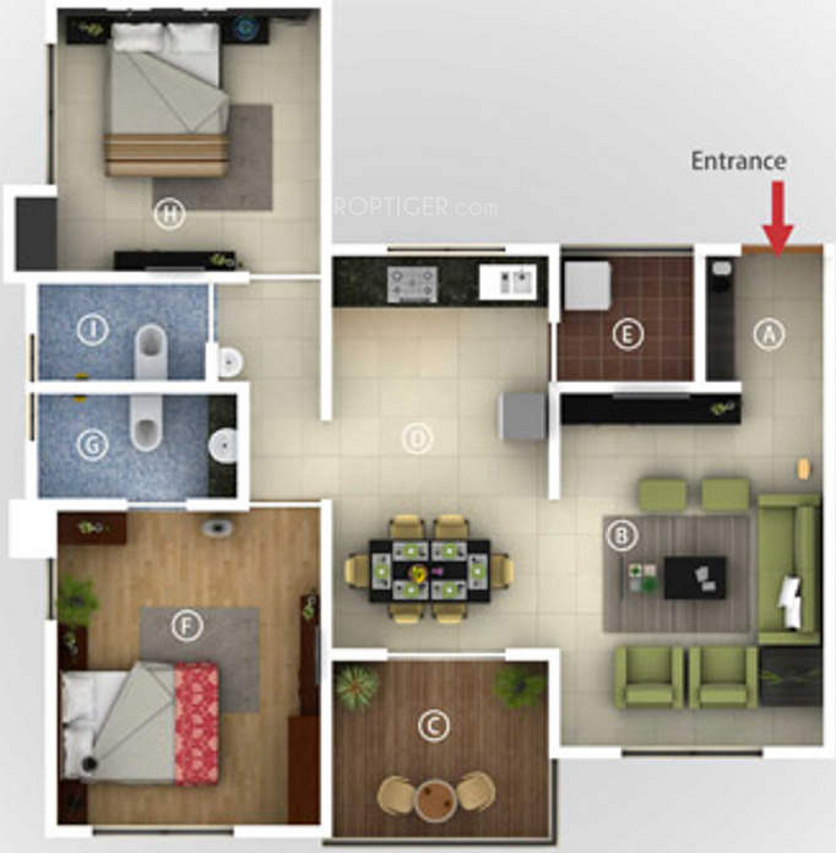 3DFloorPlan of VJ Yashwant