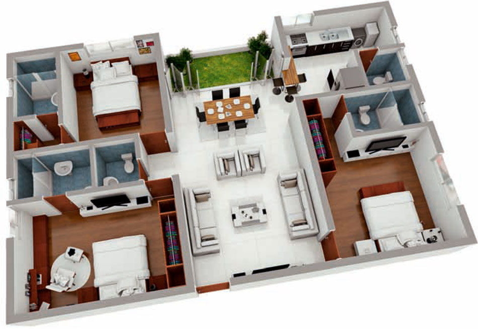 3D Floor Plan 3D Floor Plan