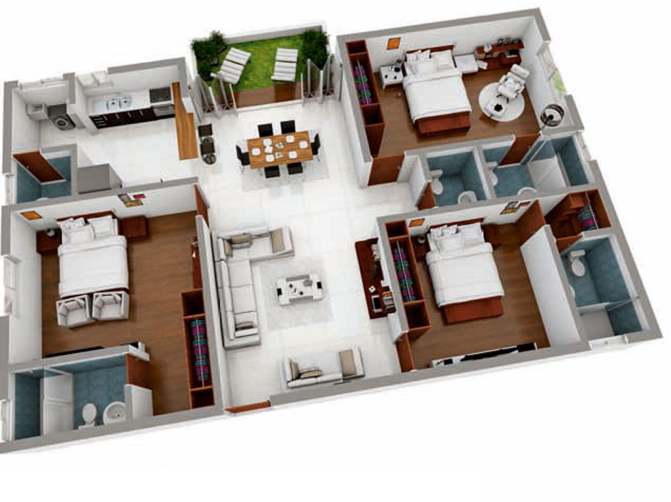 3D Floor Plan 3D Floor Plan