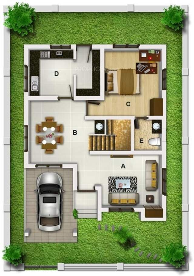 3DFloorPlan of Dew Airport Greens
