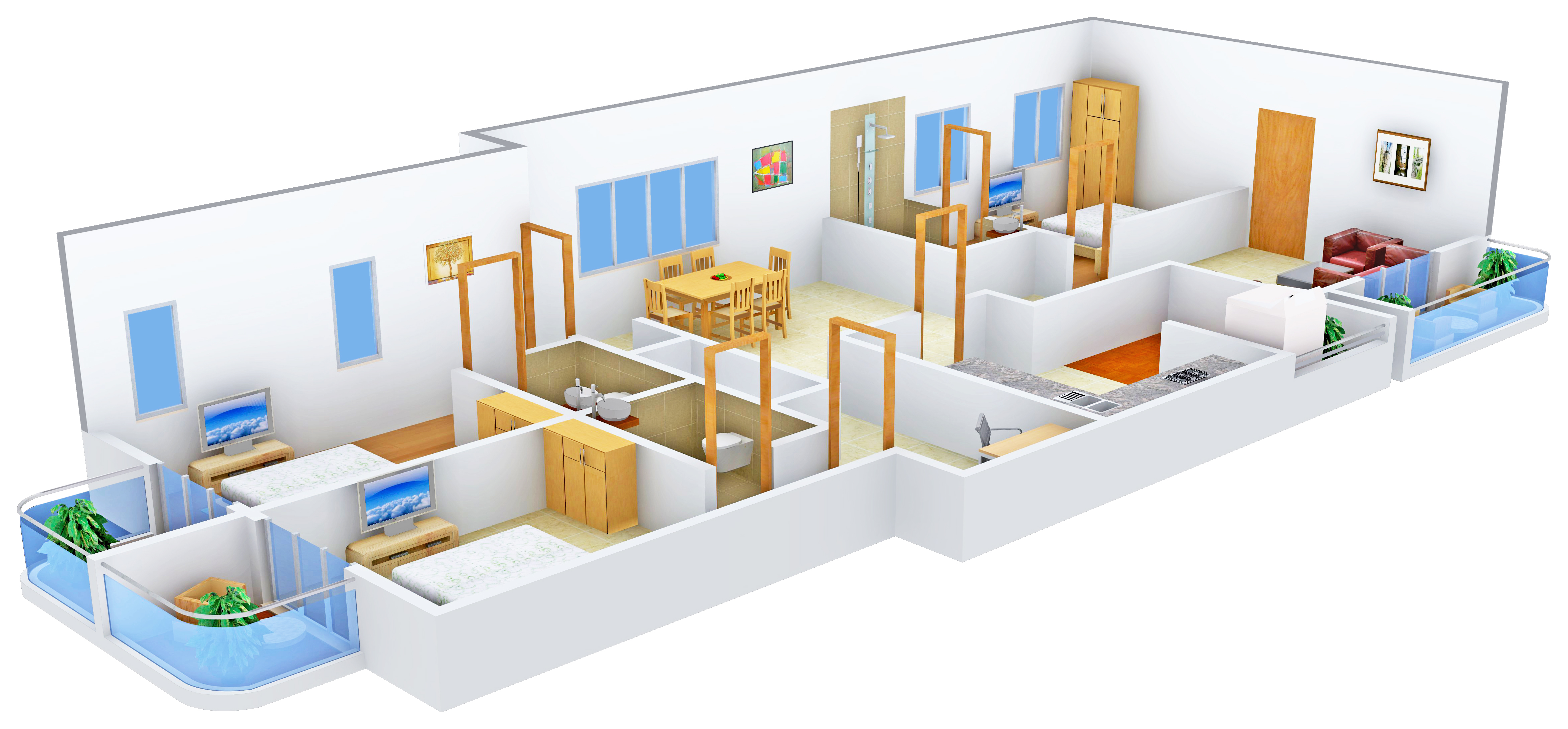 3DFloorPlan of Asset Silver Swan