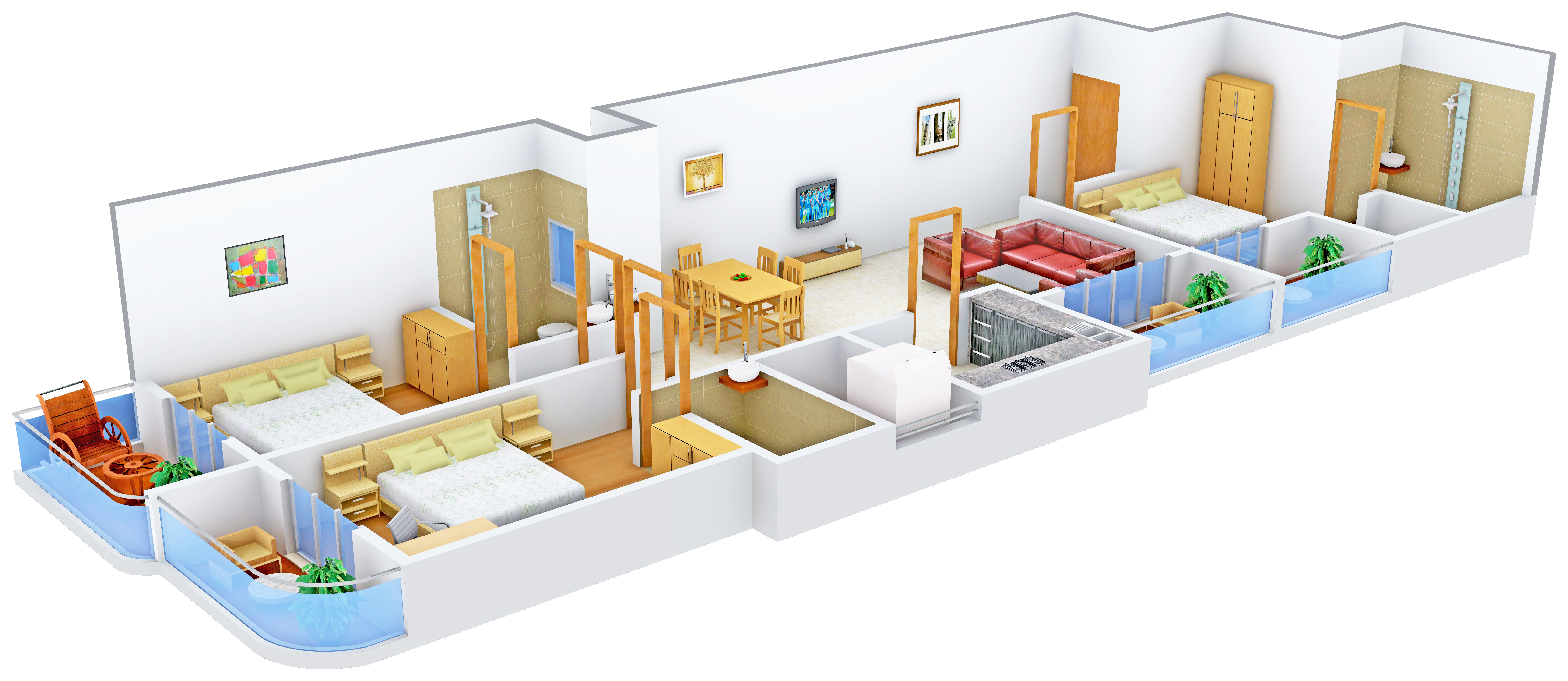 3DFloorPlan of Asset Silver Swan